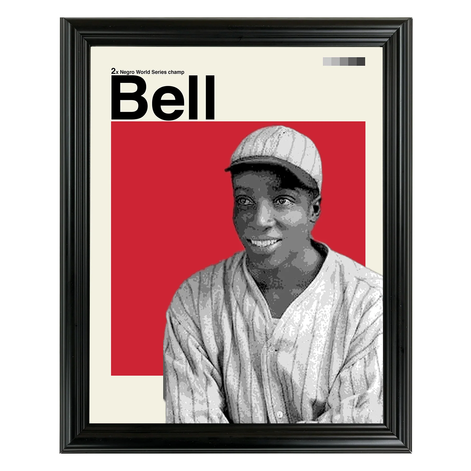Cool Papa Bell Framed Sports Art Photo by Thomas Maxwell