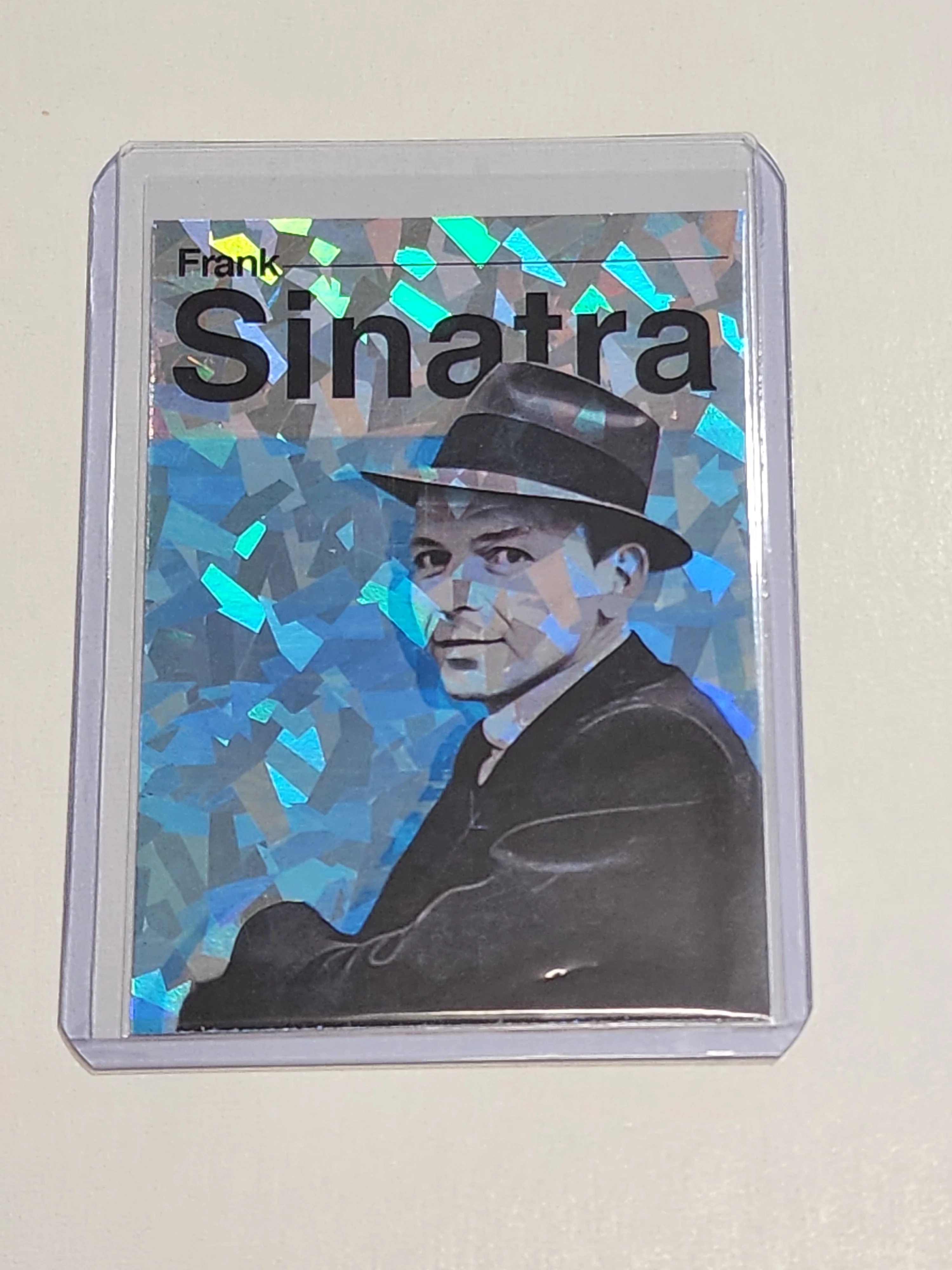 Frank Sinatra Artist Signed Music Refractor Art Card 1/1