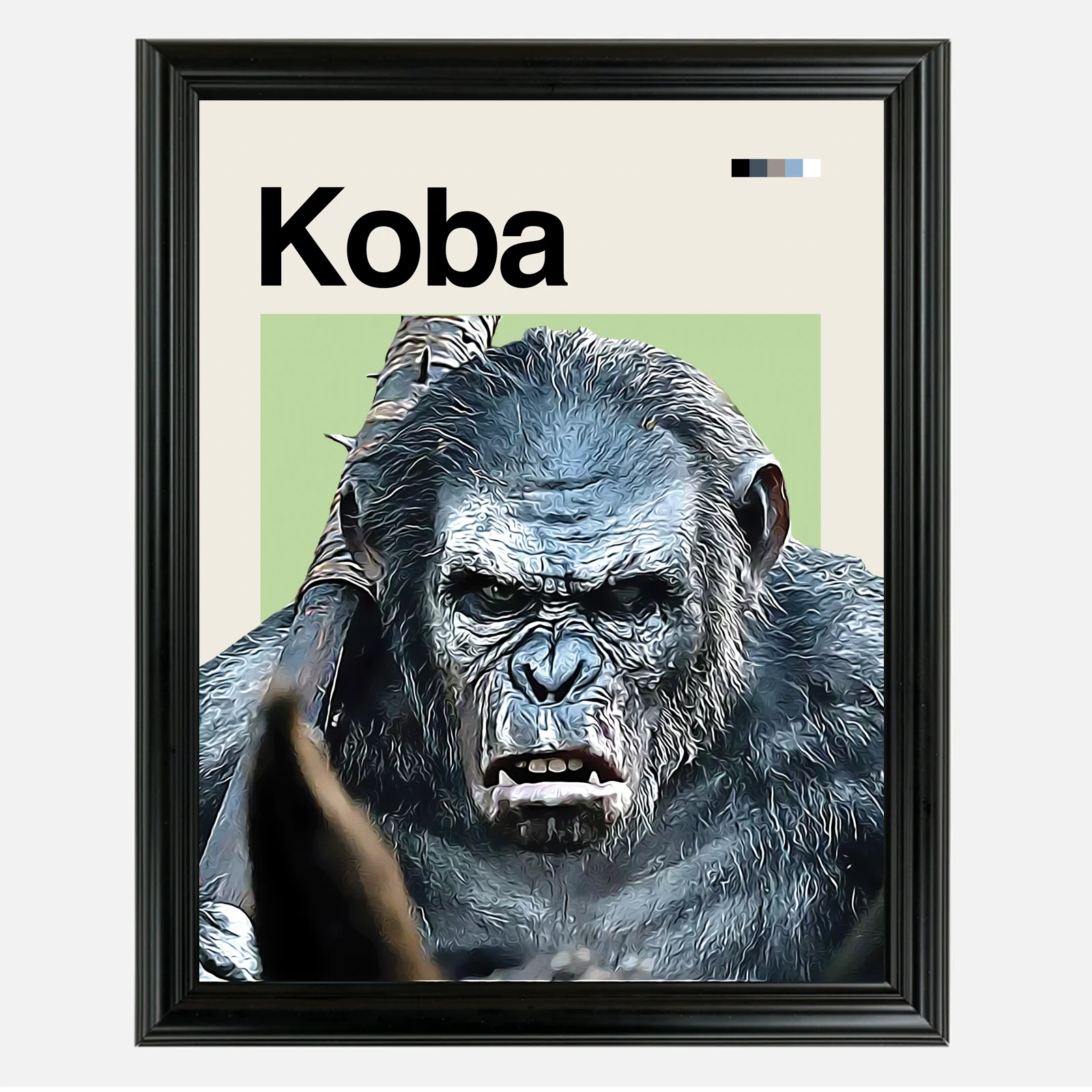 Koba Framed Movie Art Photo by Thomas Maxwell