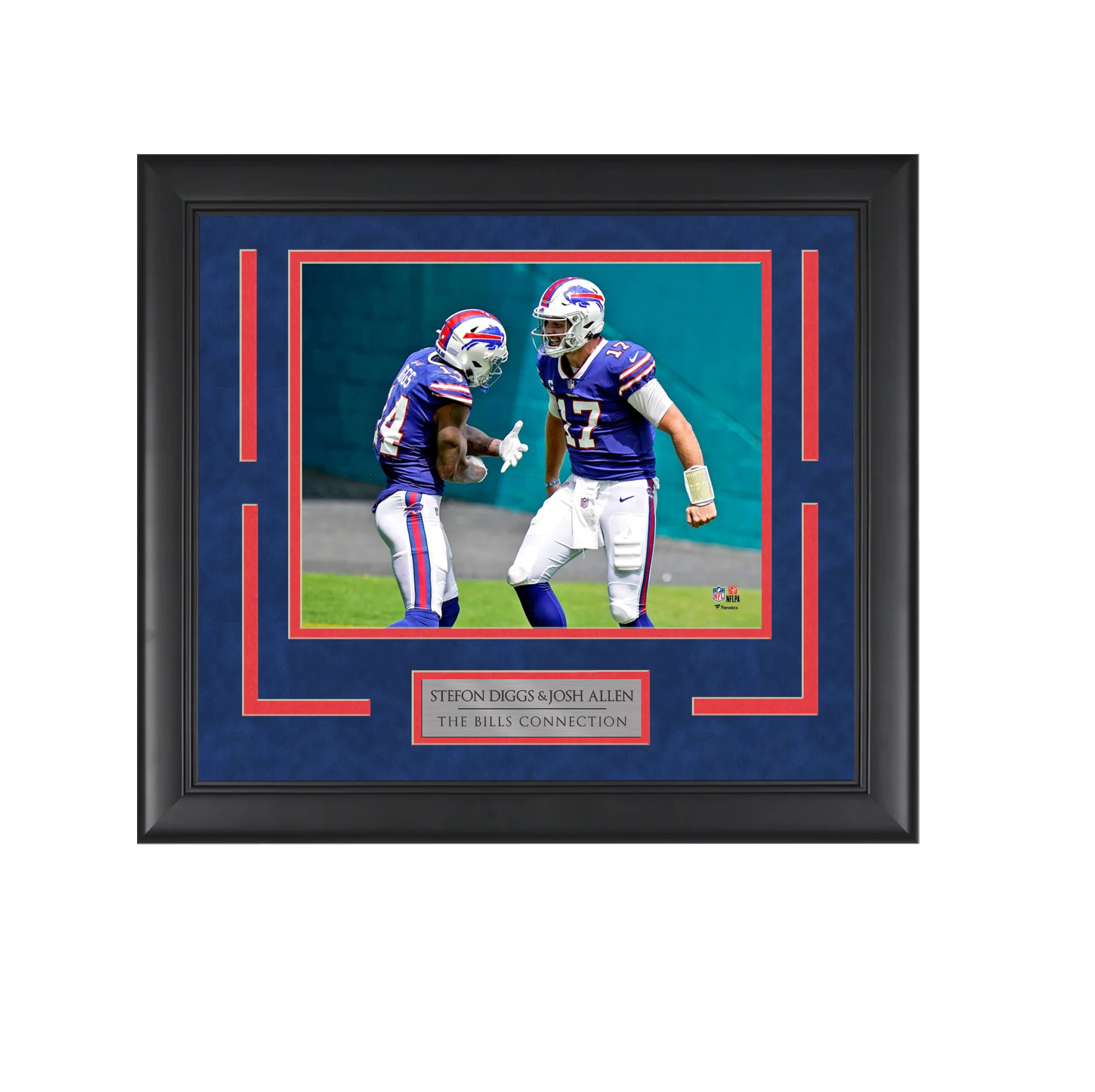 Josh Allen & Stefon Diggs - The Bills Connection - Framed Football Photo
