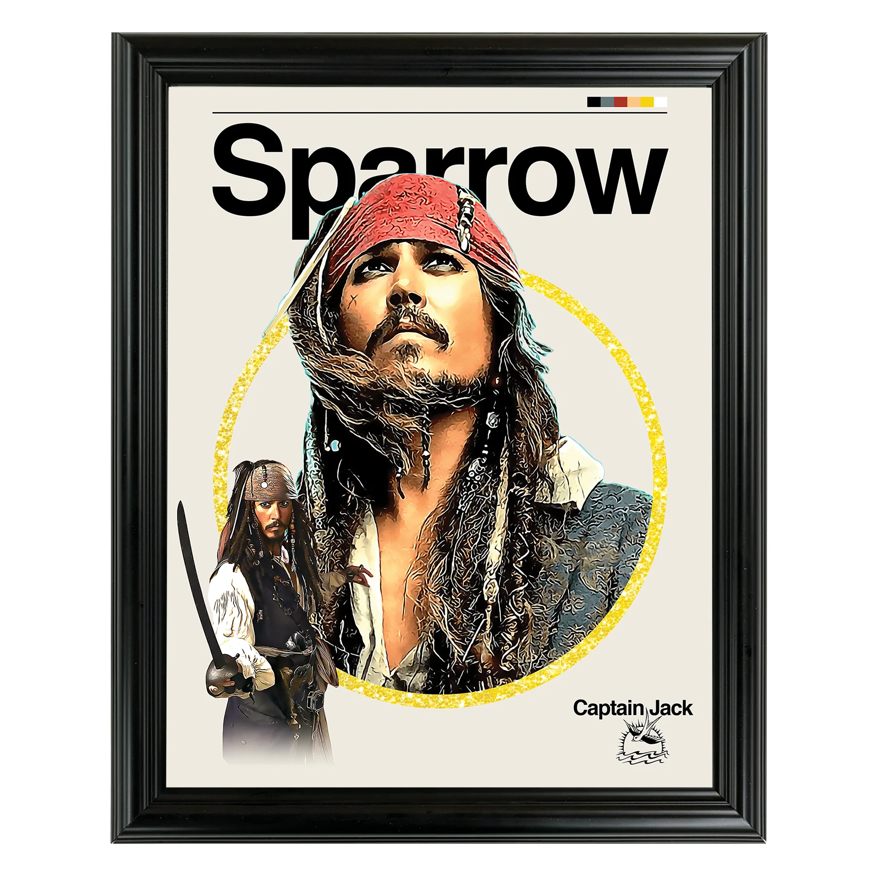 Jack Sparrow Framed Sports Art Photo by Thomas Maxwell