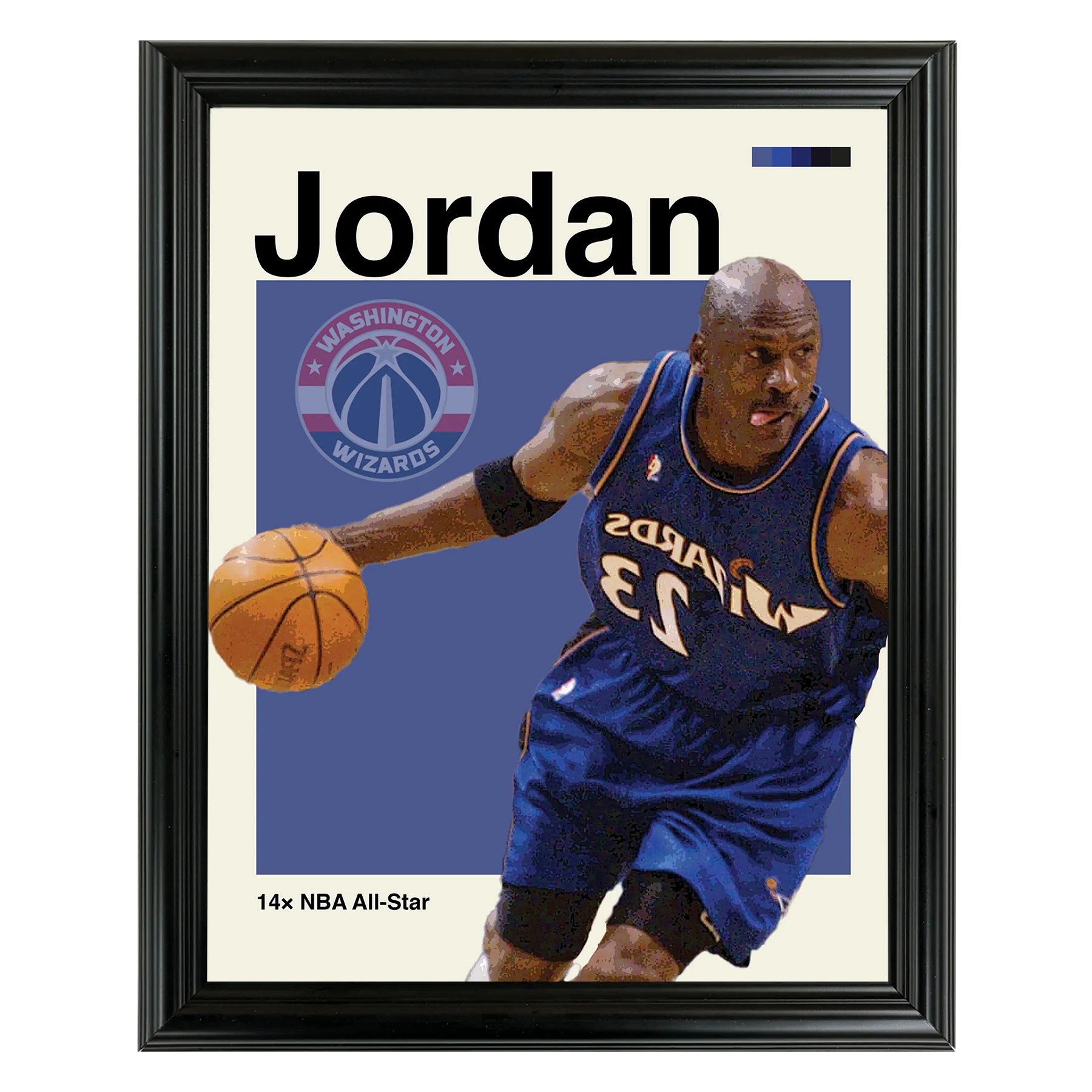 Michael Jordan Framed Photo -  Sports Art by Thomas Maxwell