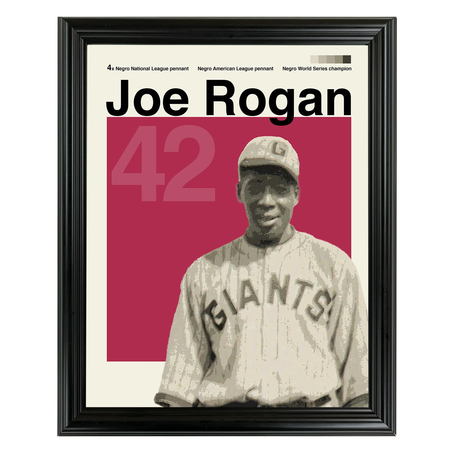 Bullet Joe Rogan Framed Sports Art Photo by Thomas Maxwell