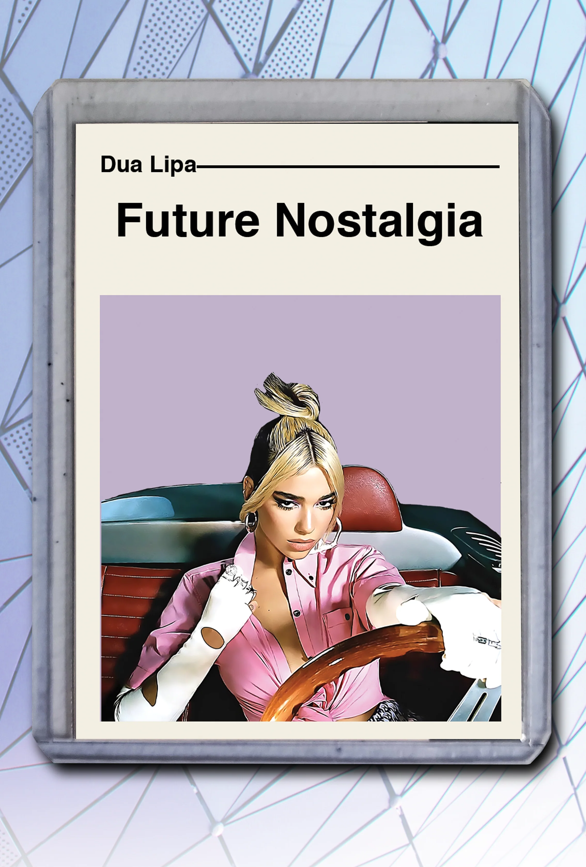 Dua Lipa - Future Nostalgia Artist Signed Music Art Card 1/10