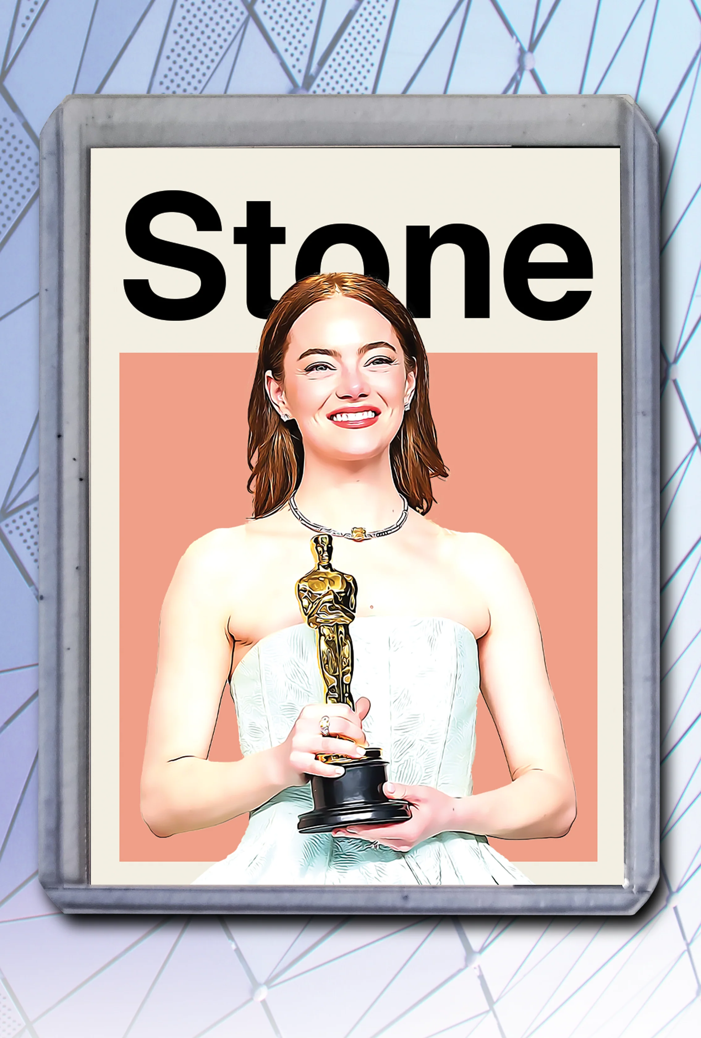 Emma Stone - 2024 Oscar for Best Actress - Art Card 1/10