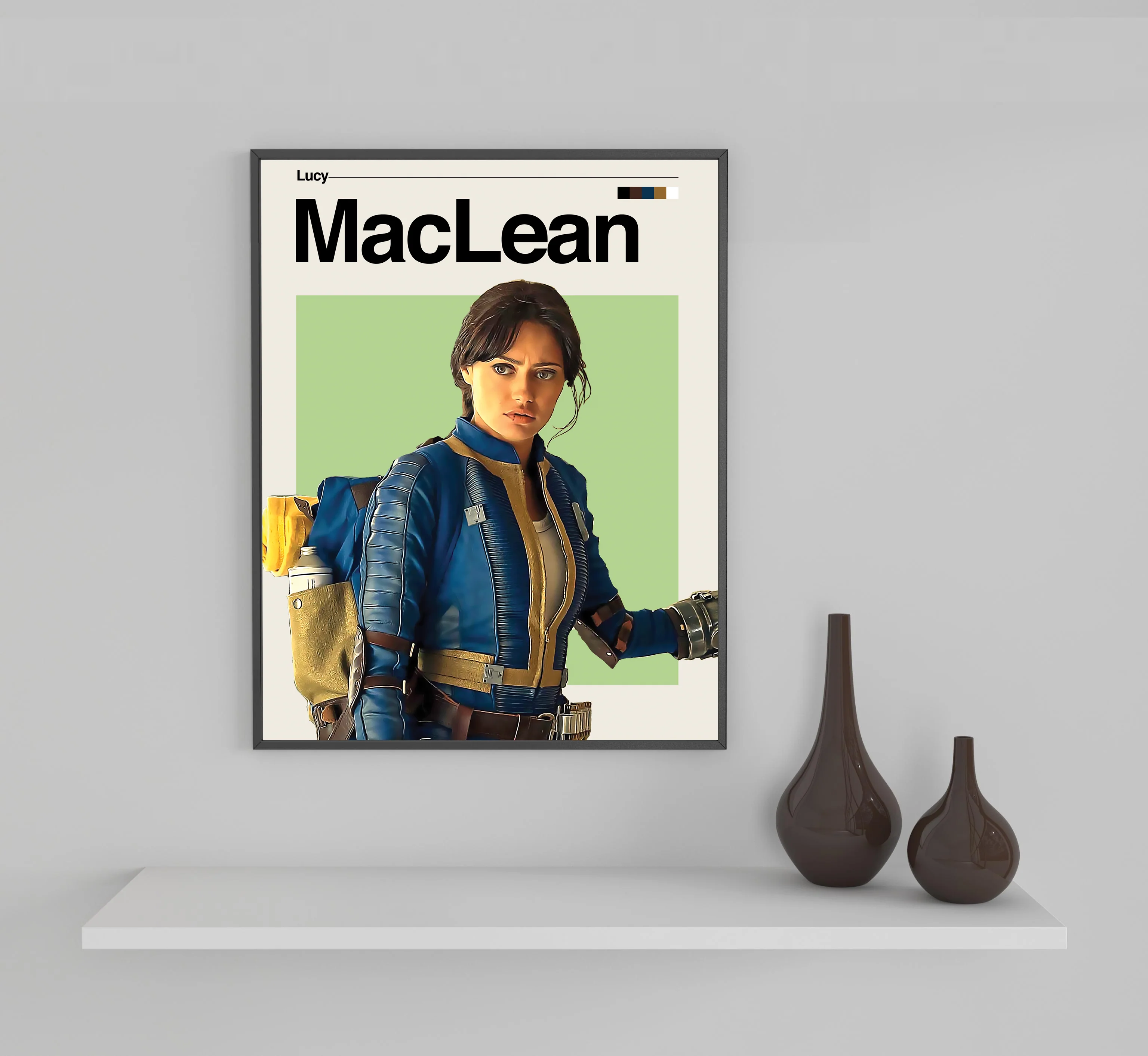 Lucy MacLean Framed Sports Art Photo by Thomas Maxwell