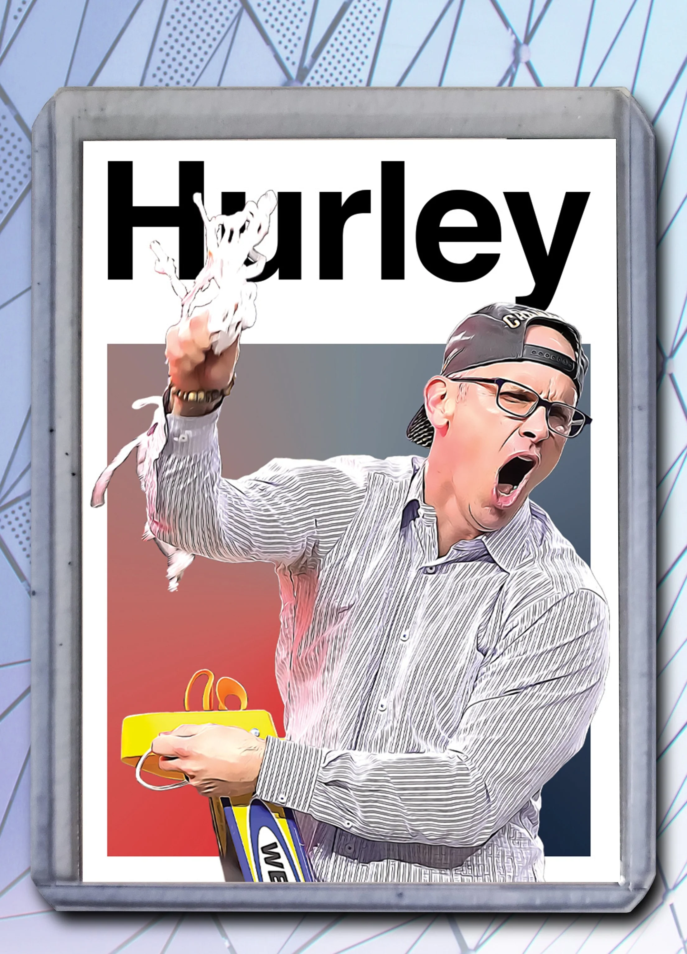 Dan Hurley - 'The Carpenter' - Artist Signed Basketball Art Card 4/10