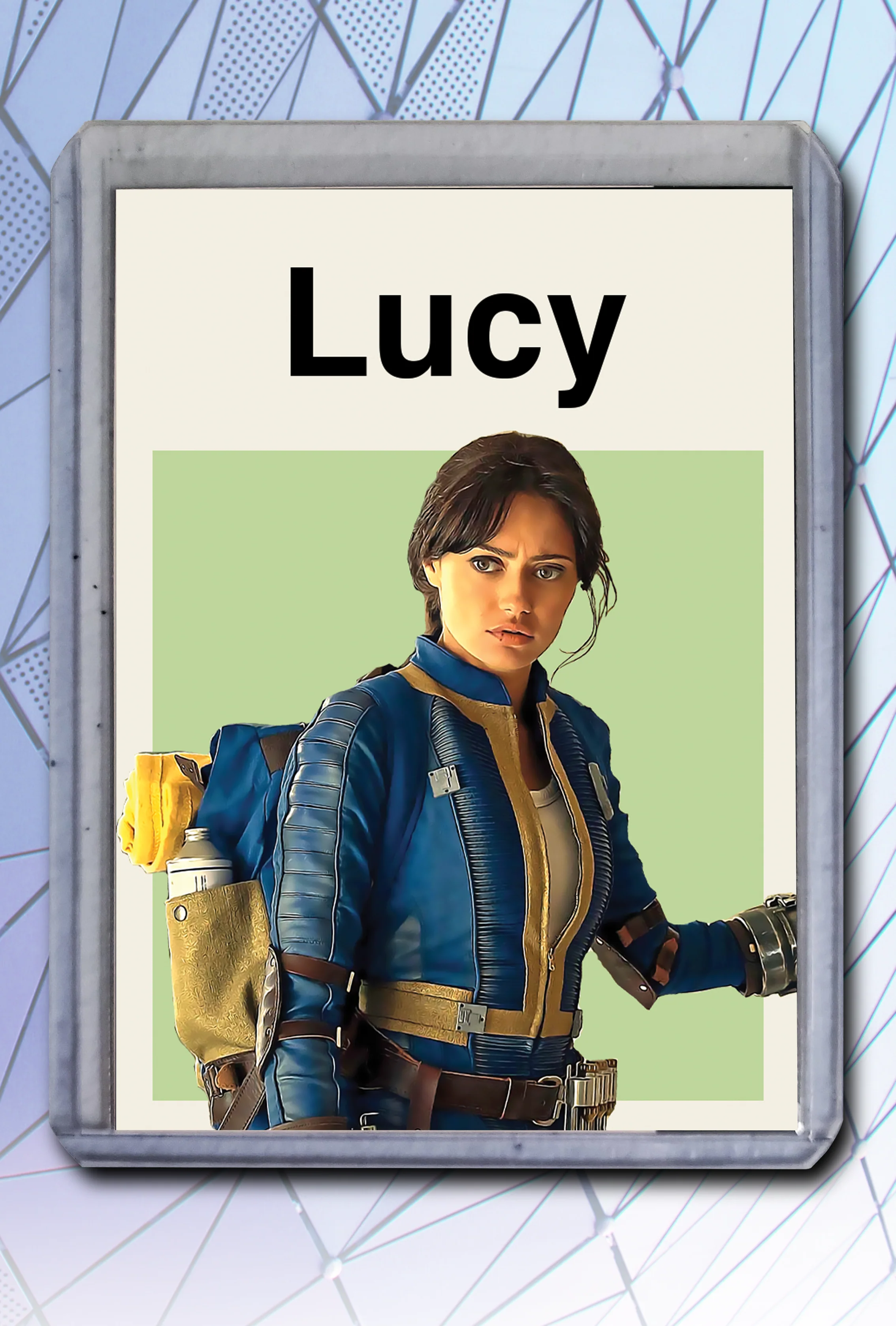 Lucy MacLean Artist Signed Film Art Card 1/10