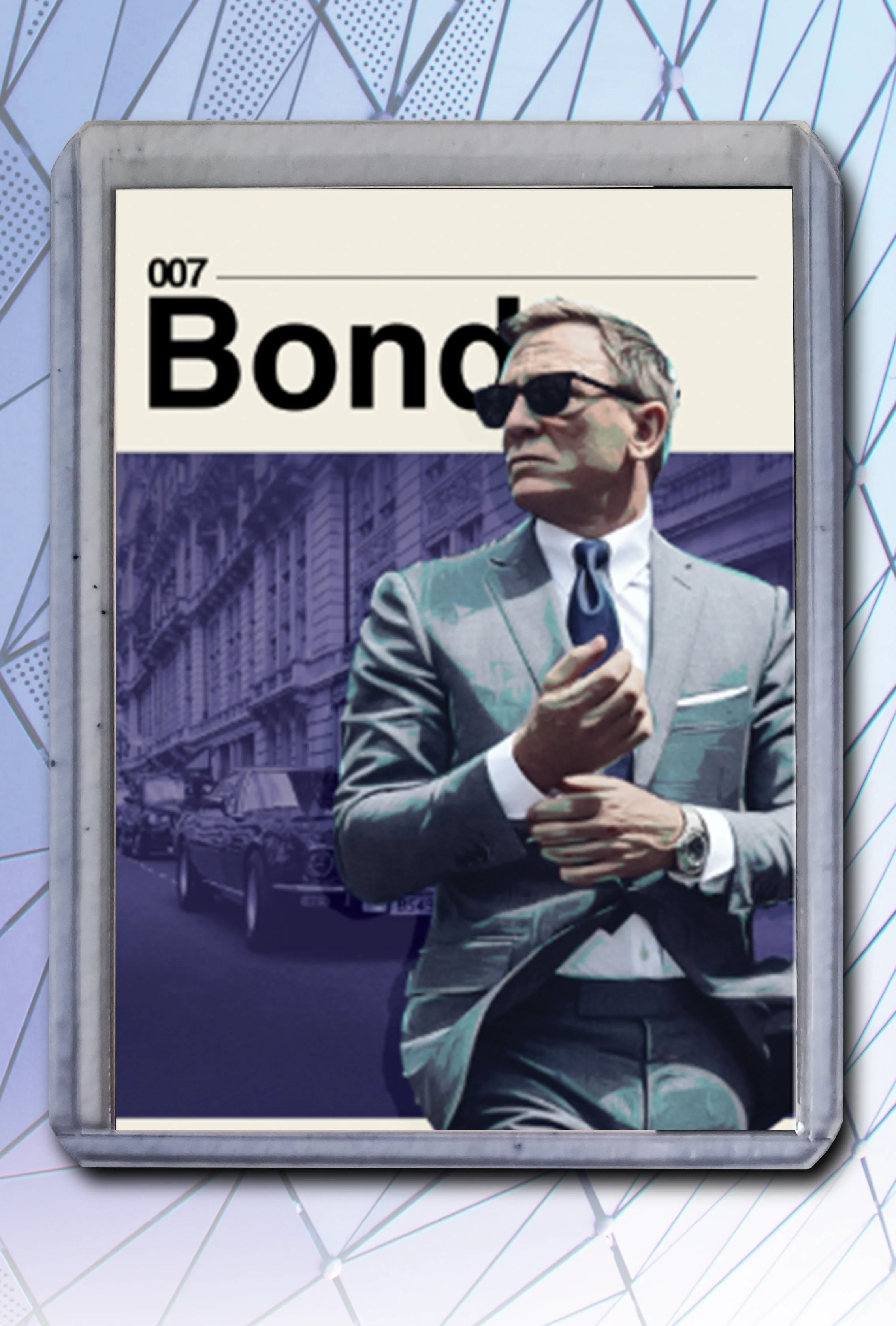 James Bond Artist Signed OO7 Art Card 3/10