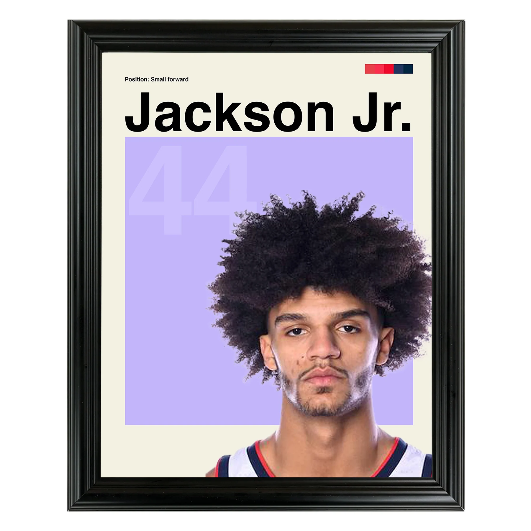 Andre Jackson Jr. Framed Sports Art Photo by Thomas Maxwell