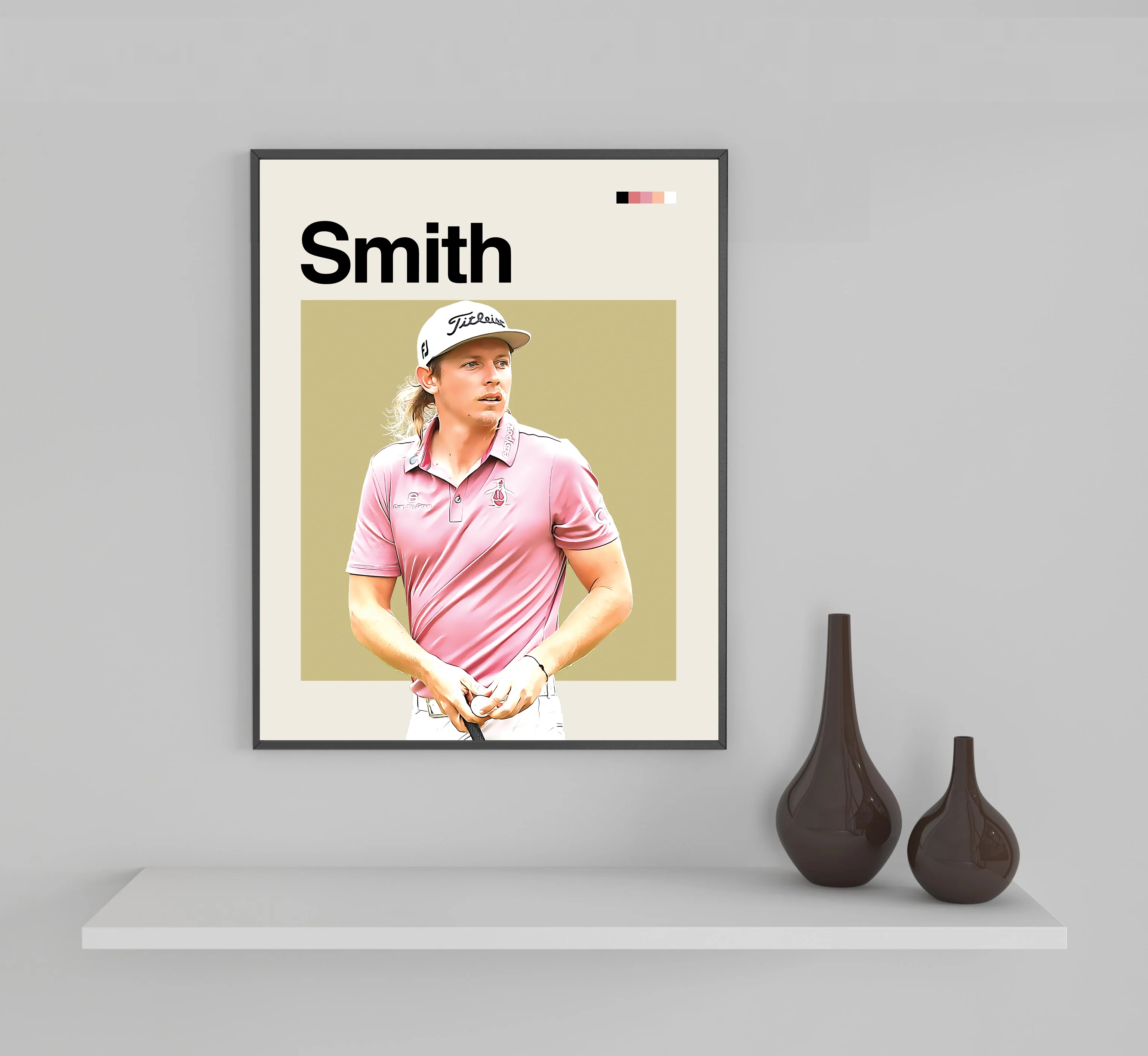 Cameron Smith Framed Sports Art Photo by Thomas Maxwell