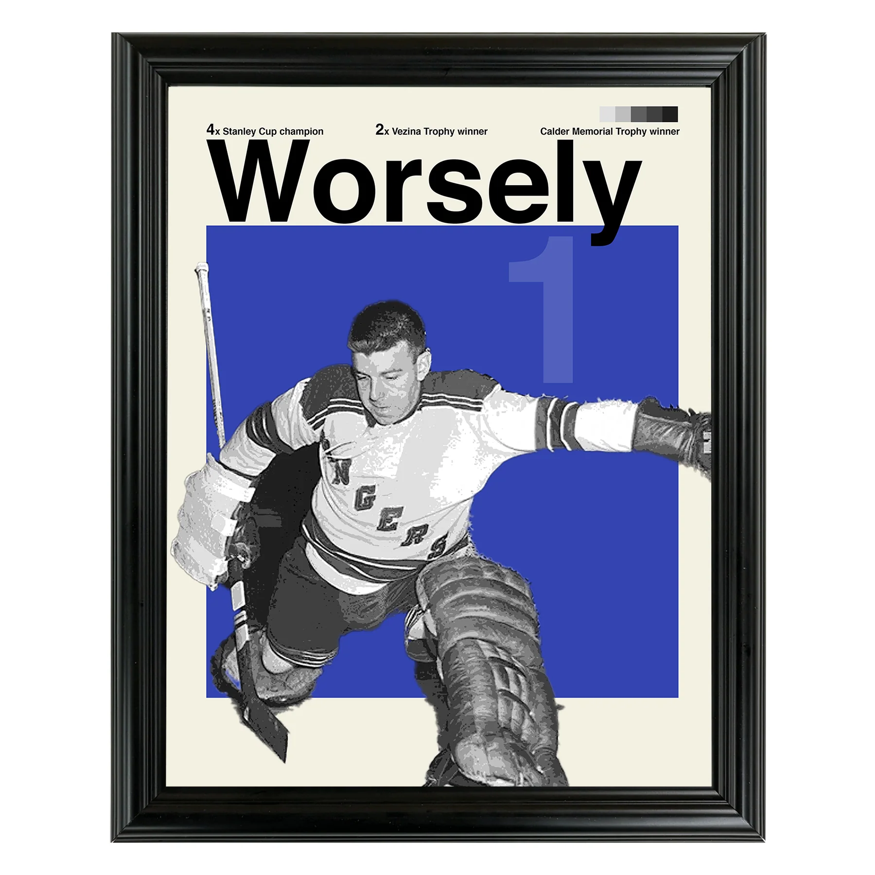 Gump Worsely Framed Sports Art Photo by Thomas Maxwell