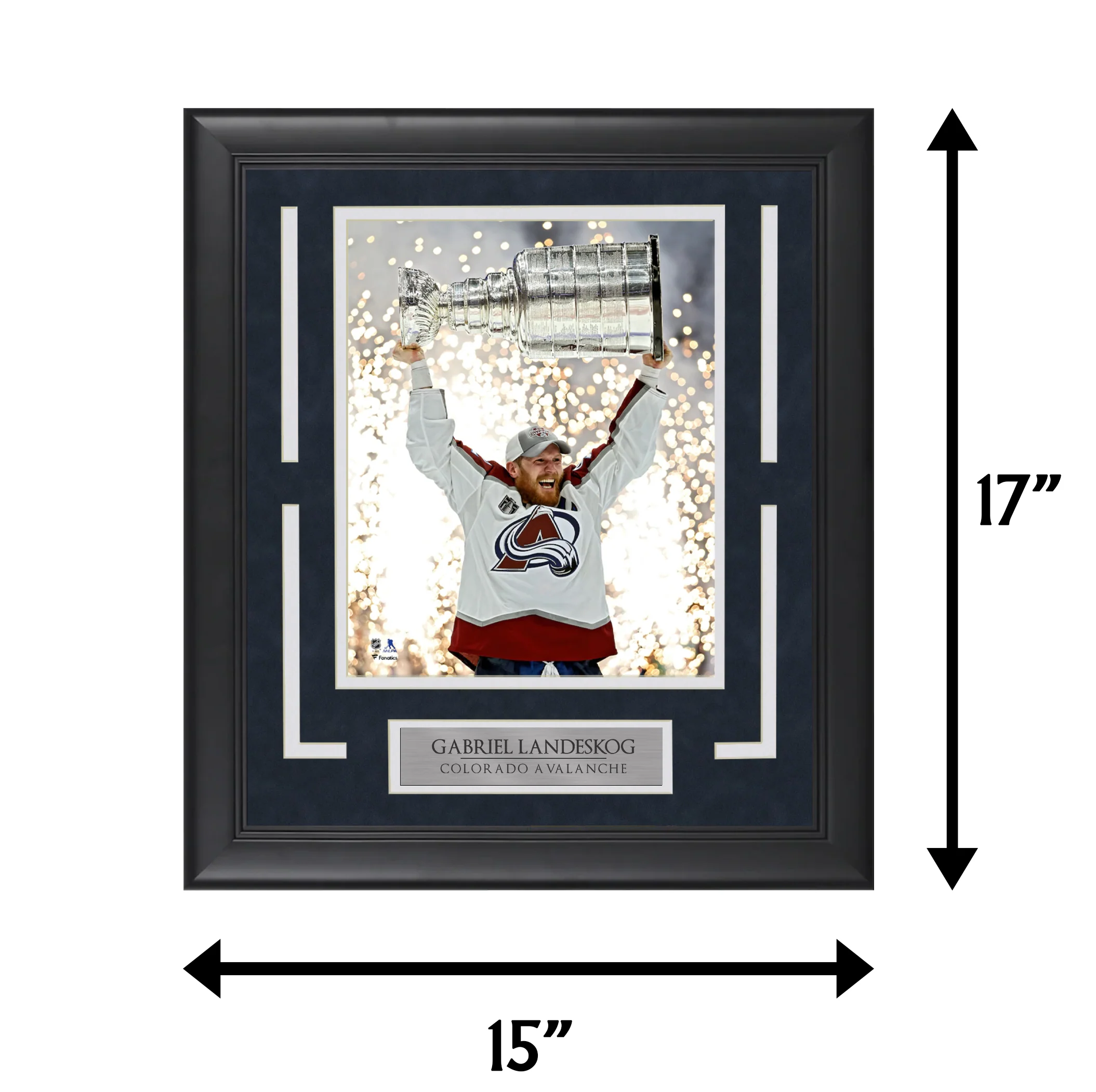 Gabriel Landeskog - Avalanche - Framed Hockey Photo