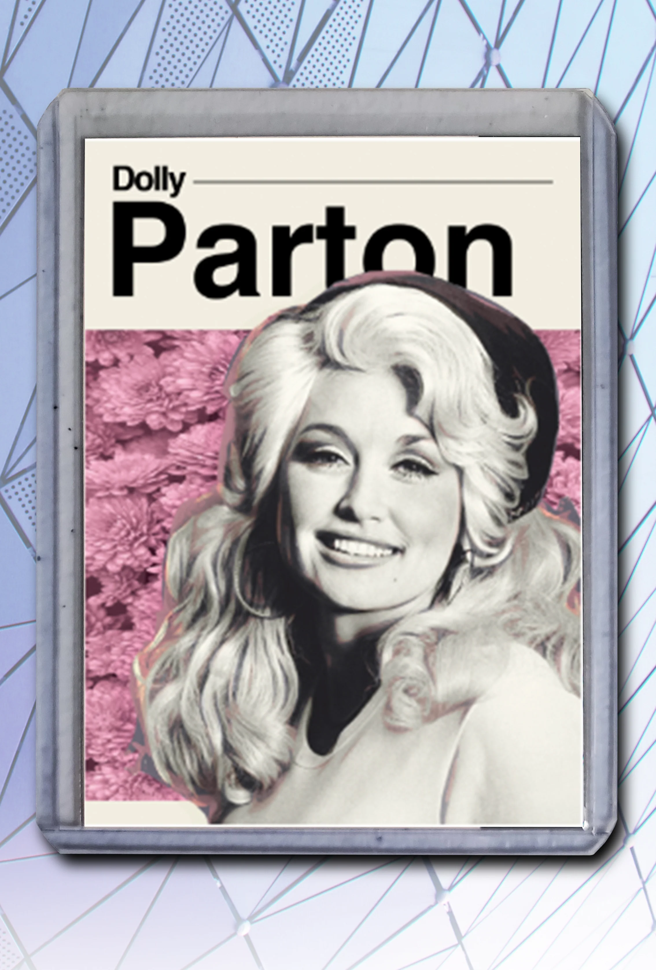 Dolly Parton Artist Signed Music Art Card 2/10