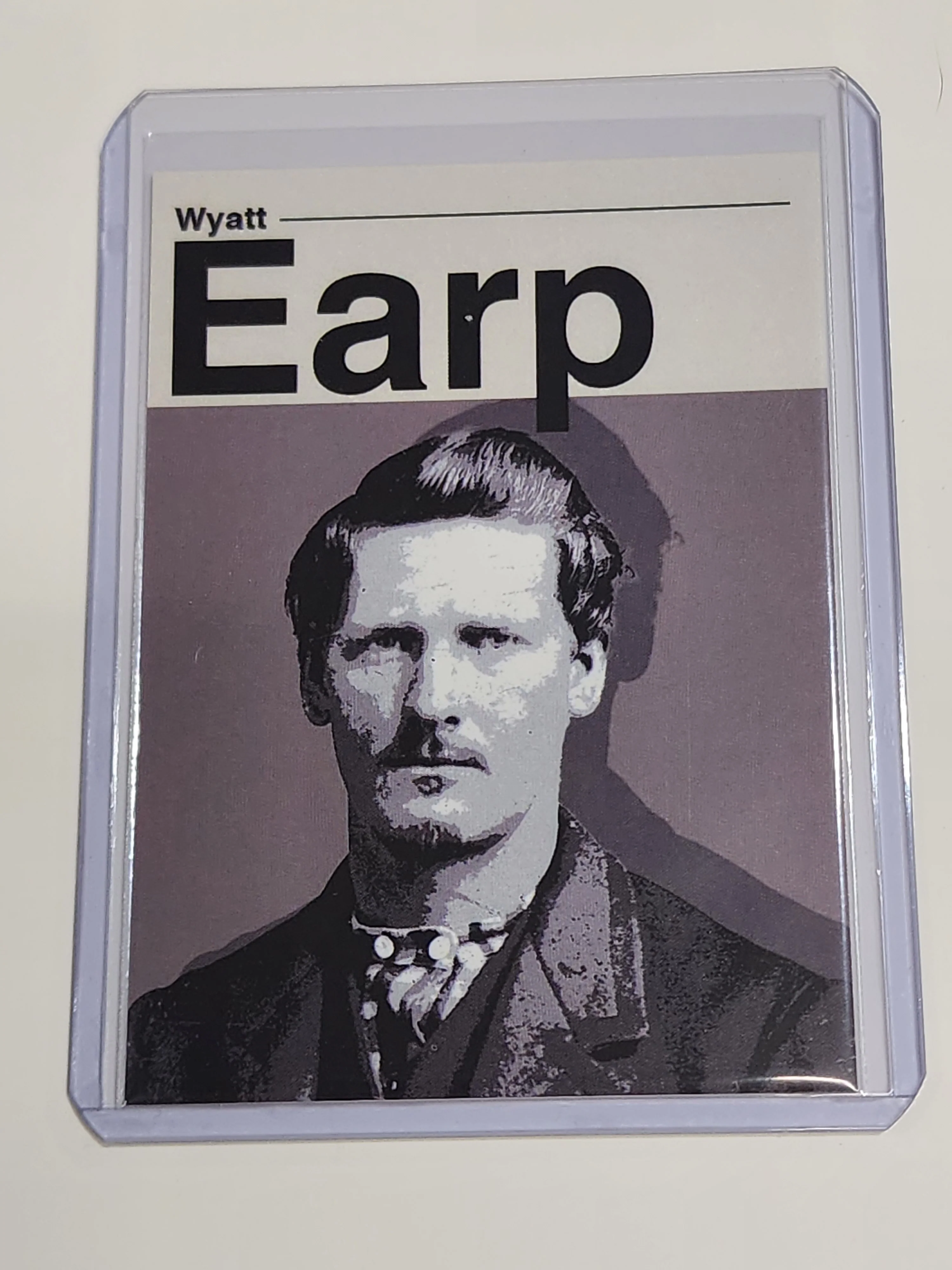 Wyatt Earp Artist Signed Famous & Infamous Art Card 1/10