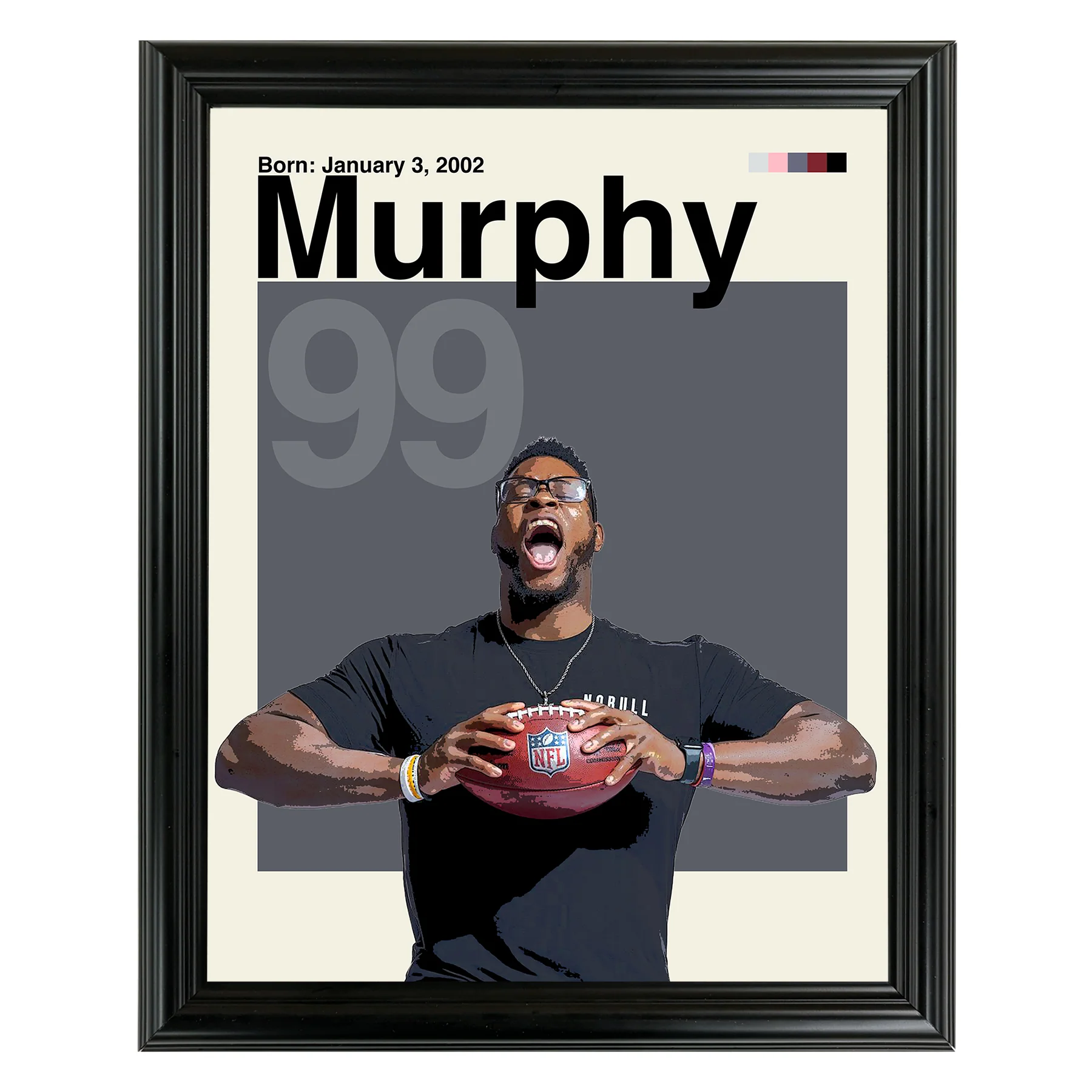 Myles Murphy Framed Sports Art Photo by Thomas Maxwell