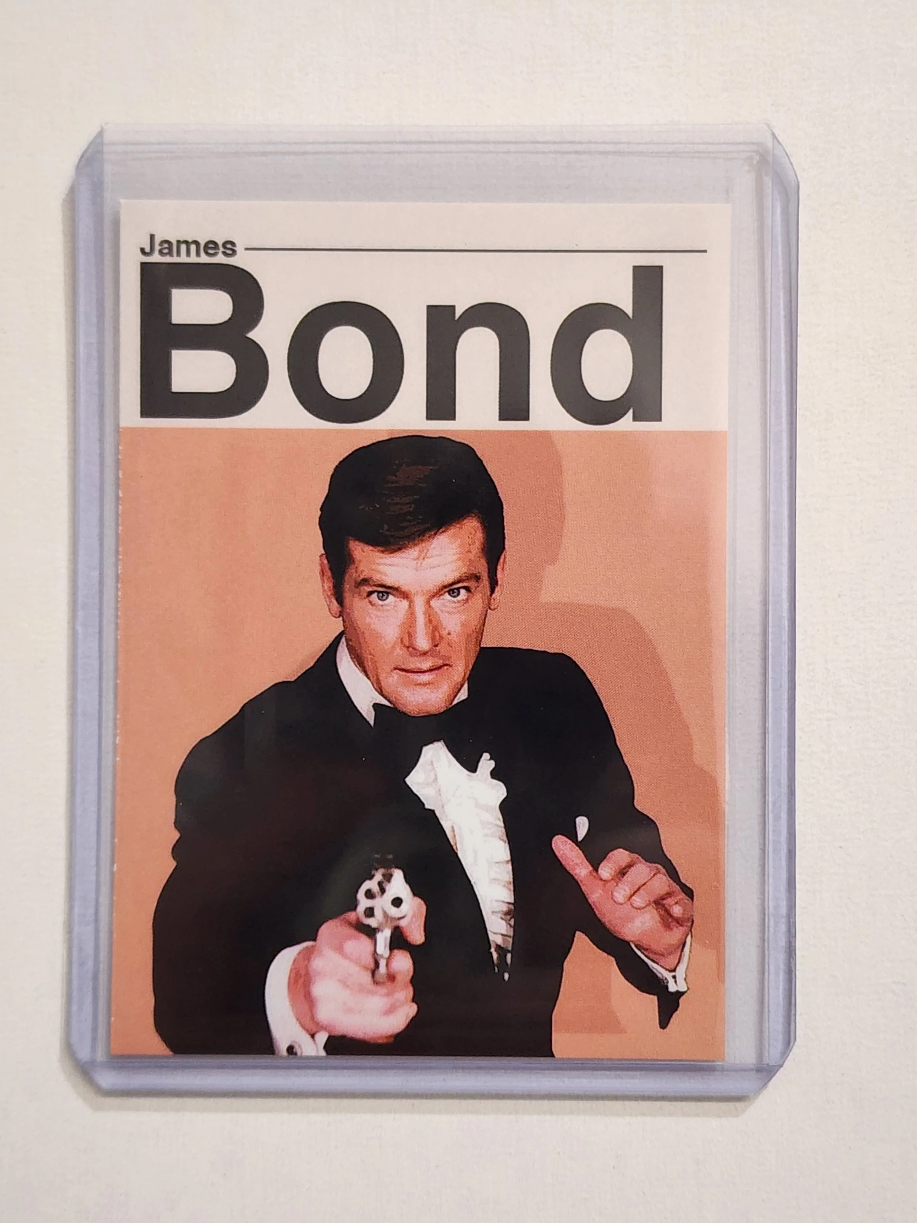 James Bond OO7 Artist Signed Art Card 1/10