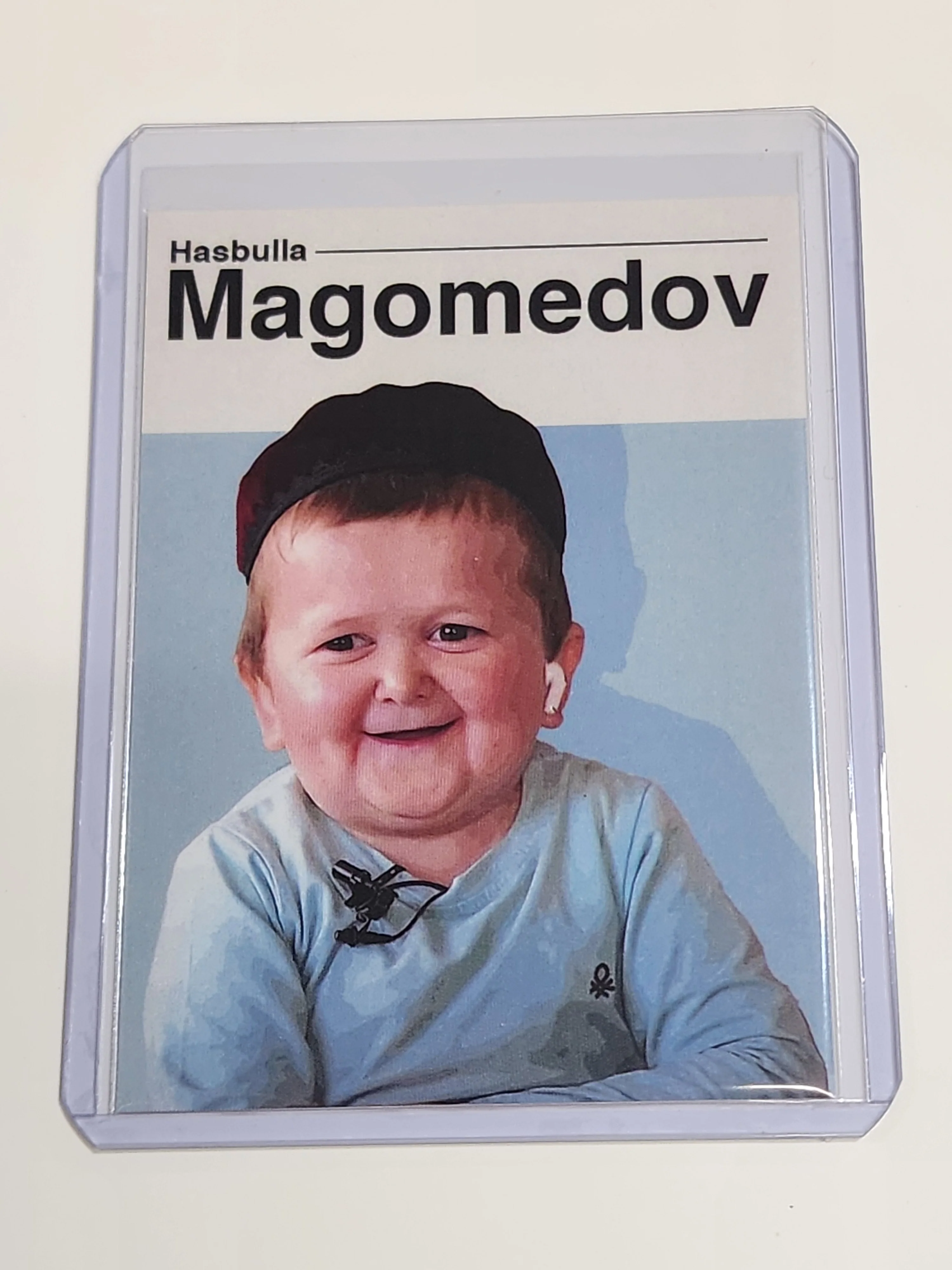 Hasbulla Magomedov Artist Signed Famous & Infamous Art Card 1/10