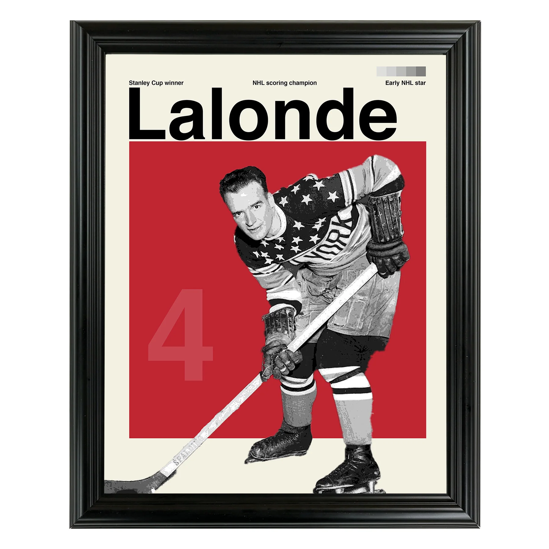 Newsy Lalonde Framed Sports Art Photo by Thomas Maxwell