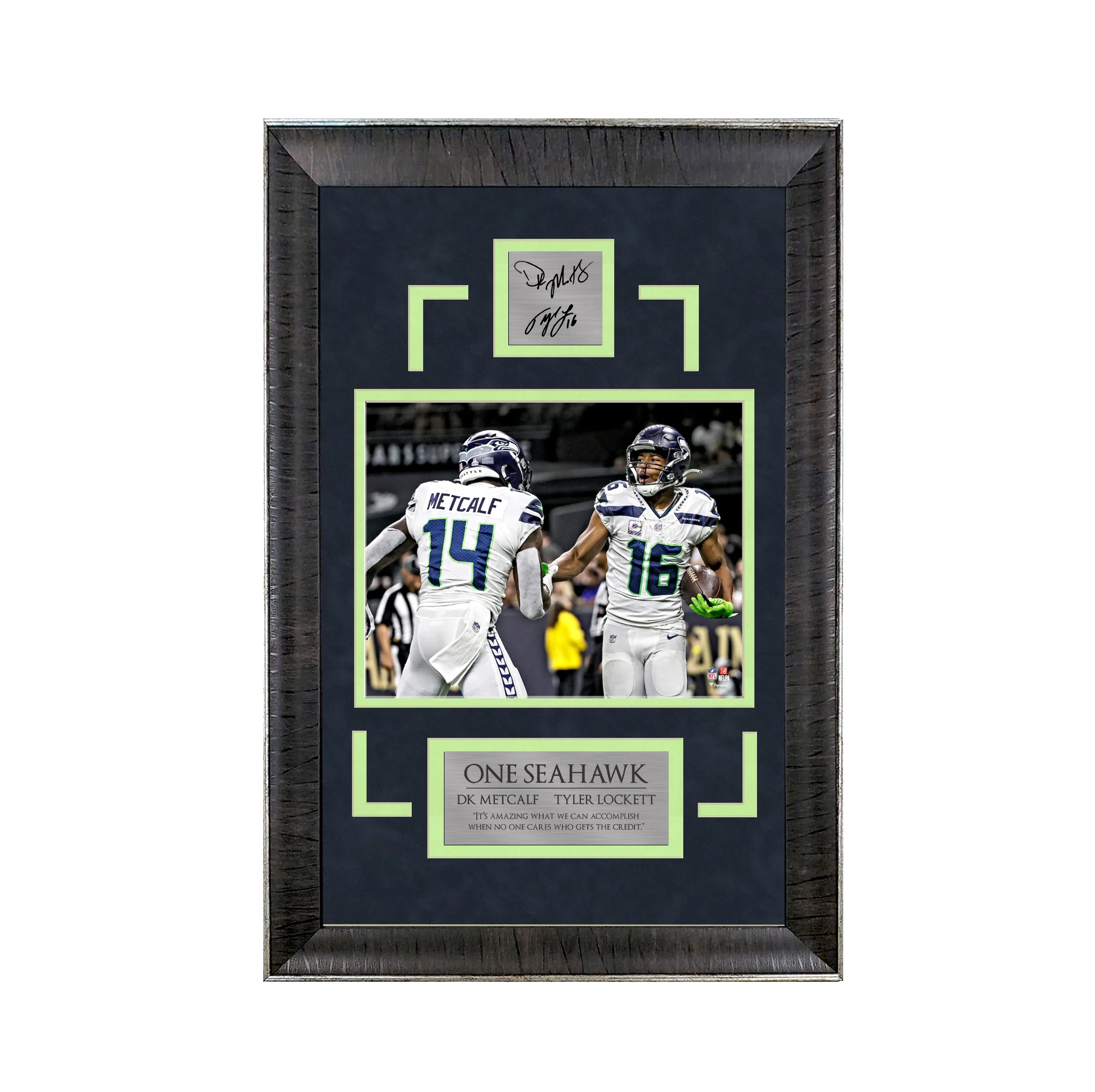 Tyler Lockett & DK Metcalf - One Seahawk - Sports Deluxe