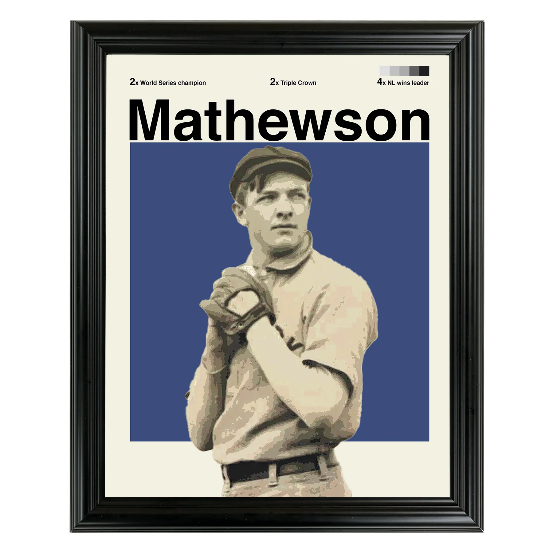 Christy Mathewson Framed Sports Art Photo by Thomas Maxwell