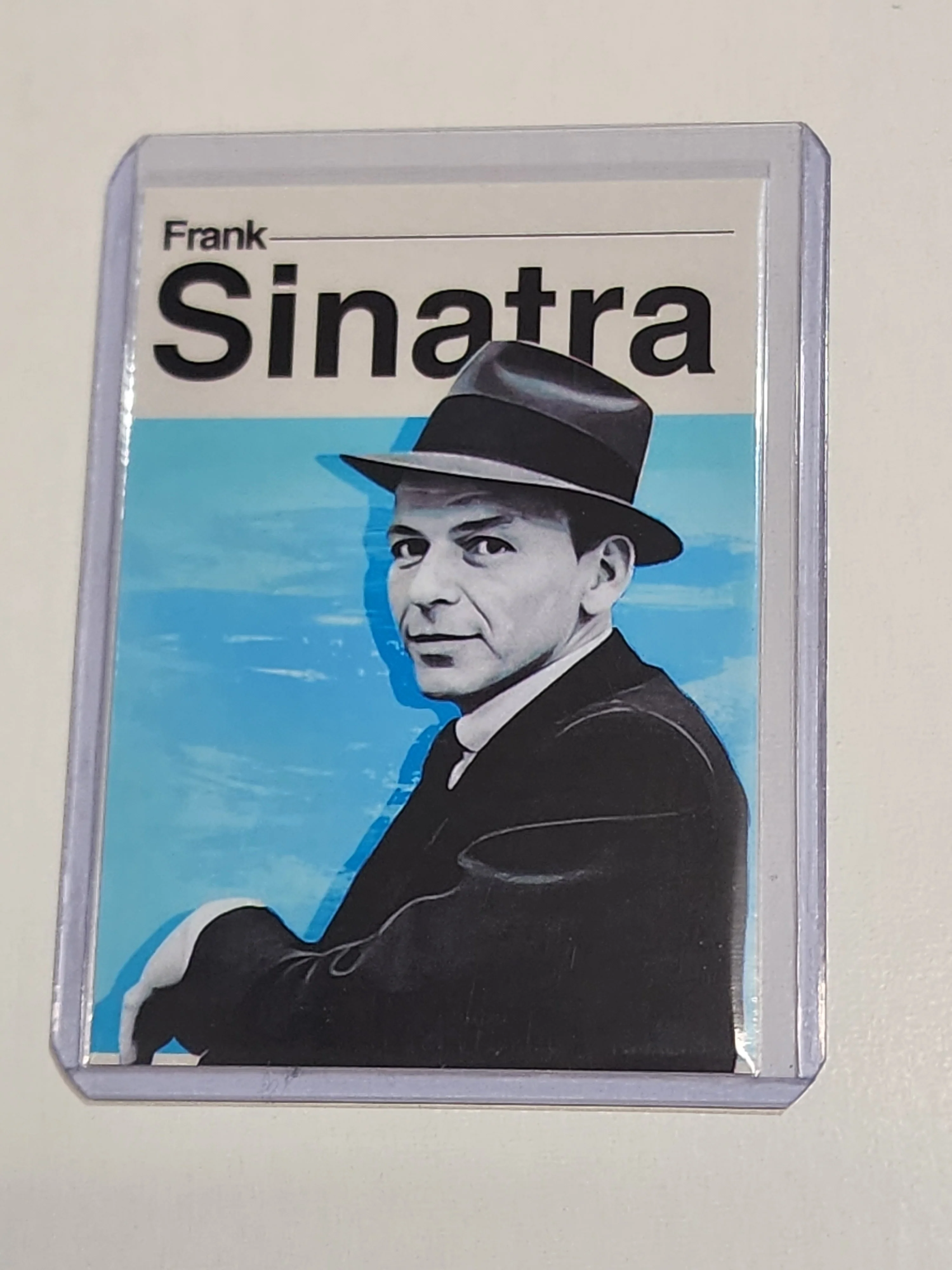 Frank Sinatra Artist Signed Music Art Card 2/10