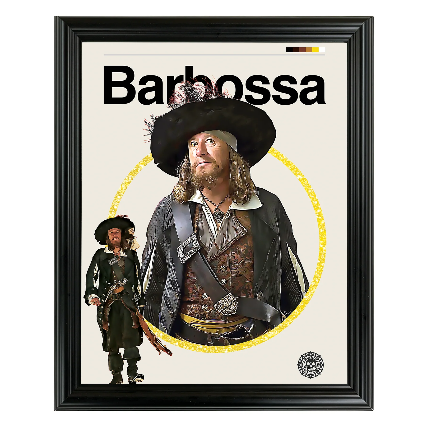 Hector Barbossa Framed Sports Art Photo by Thomas Maxwell