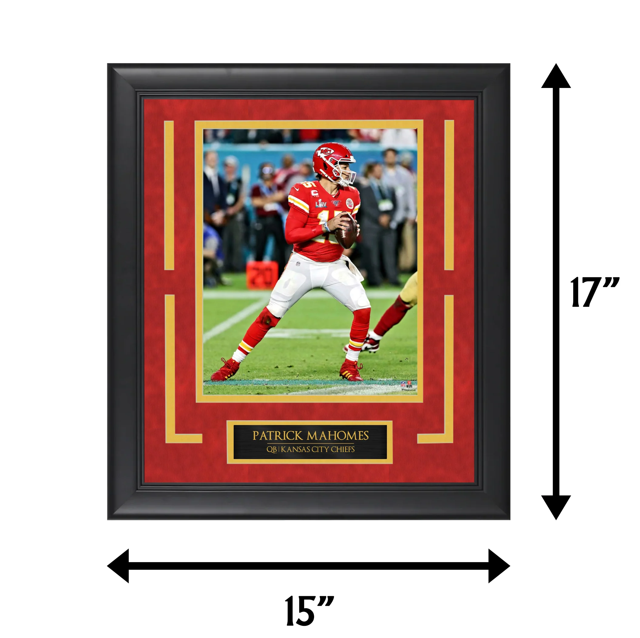 Patrick Mahomes - Chiefs - MVP - Framed Football Photo