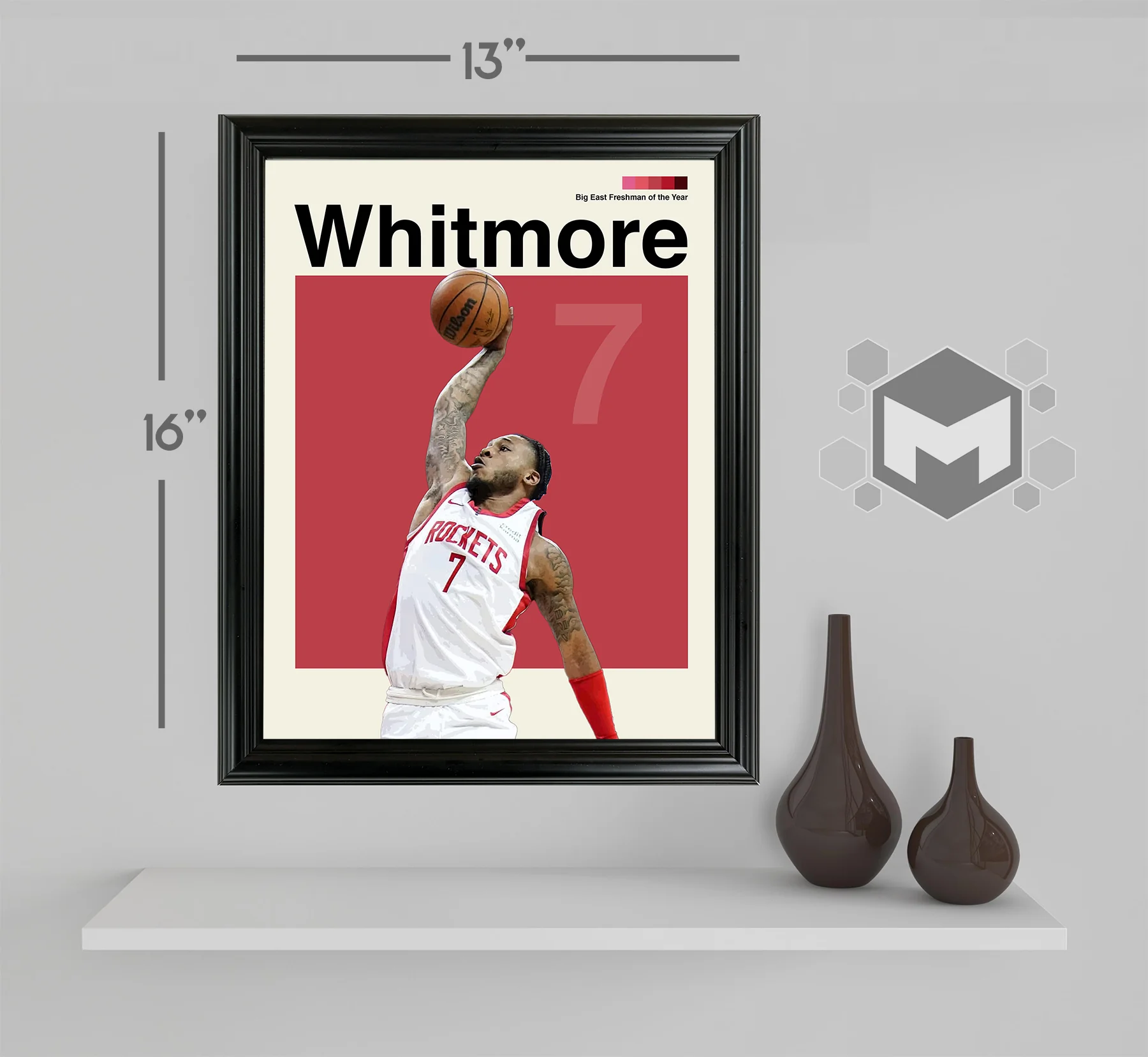 Cam Whitmore Framed Sports Art Photo by Thomas Maxwell