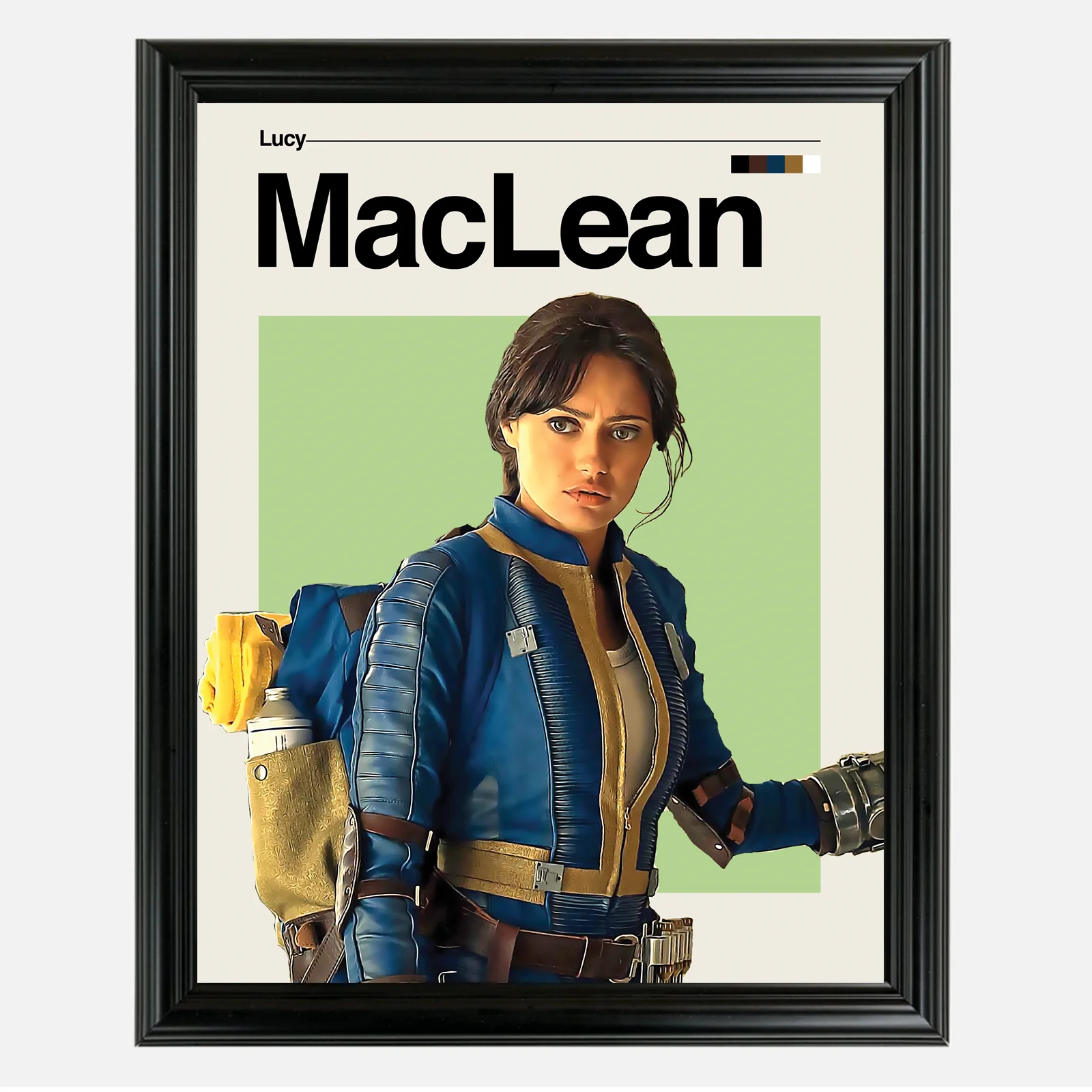 Lucy MacLean Framed Sports Art Photo by Thomas Maxwell