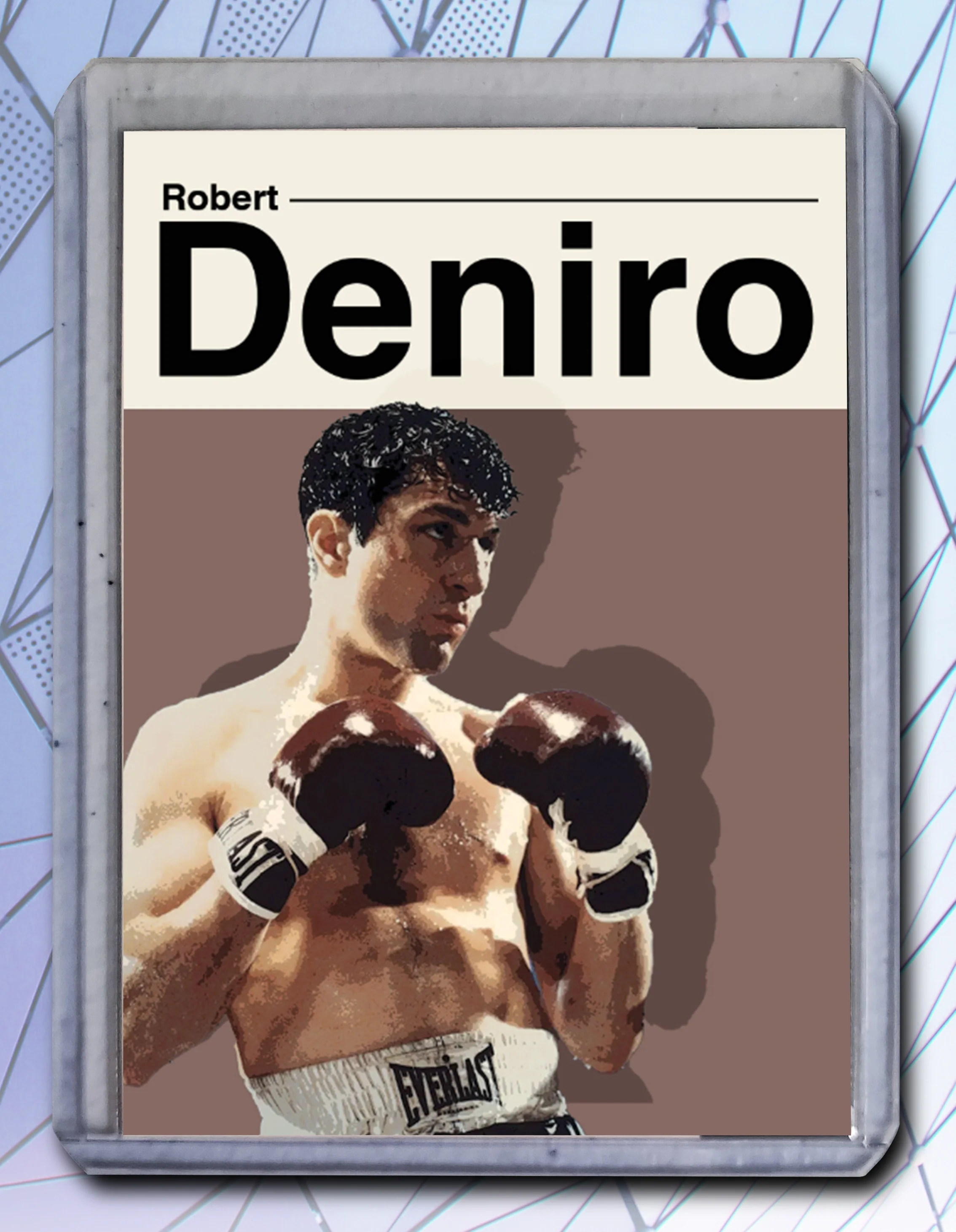 Robert Deniro Artist Signed Raging Bull Art Card 2/10