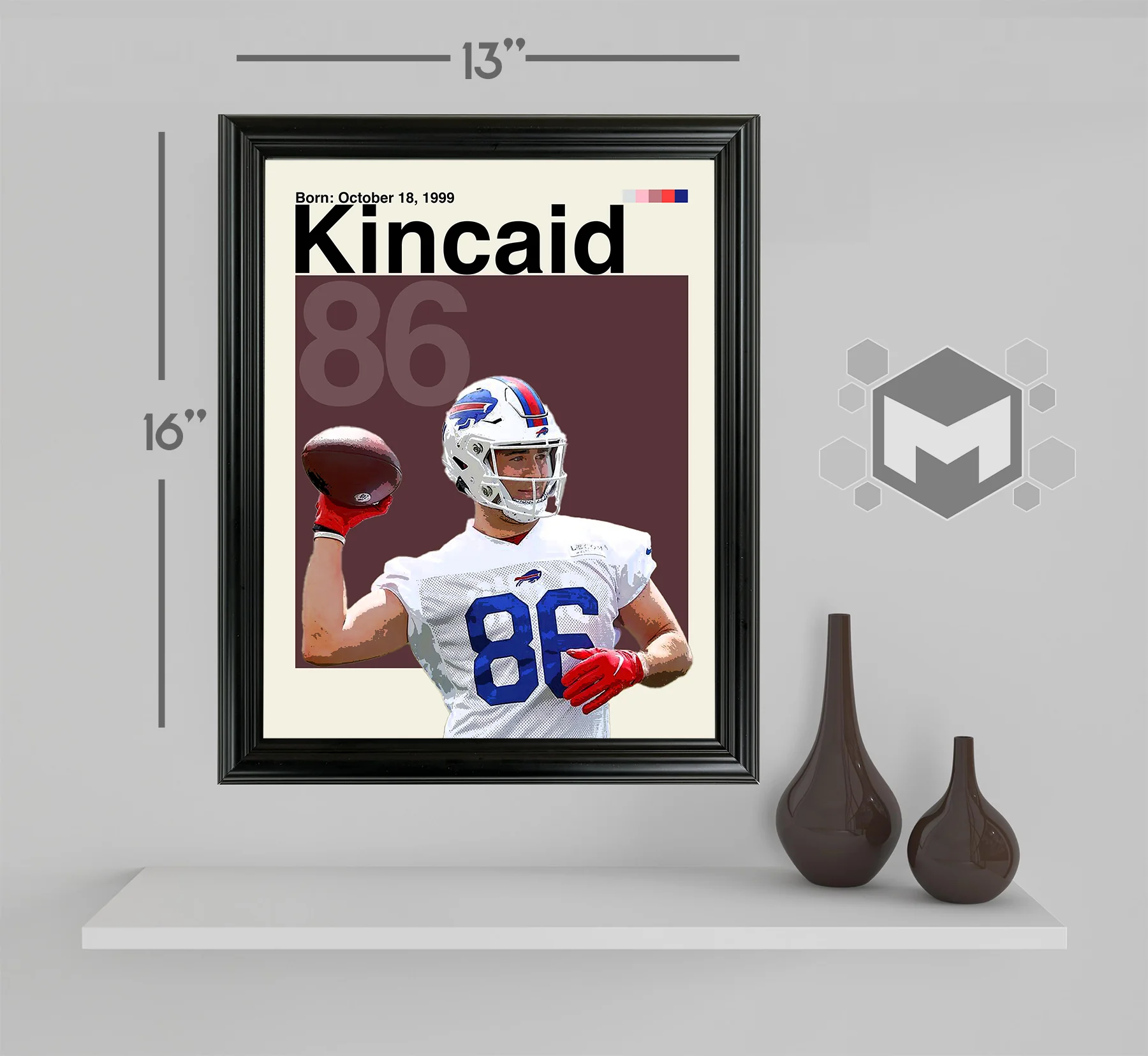 Dalton Kincaid Framed Sports Art Photo by Thomas Maxwell
