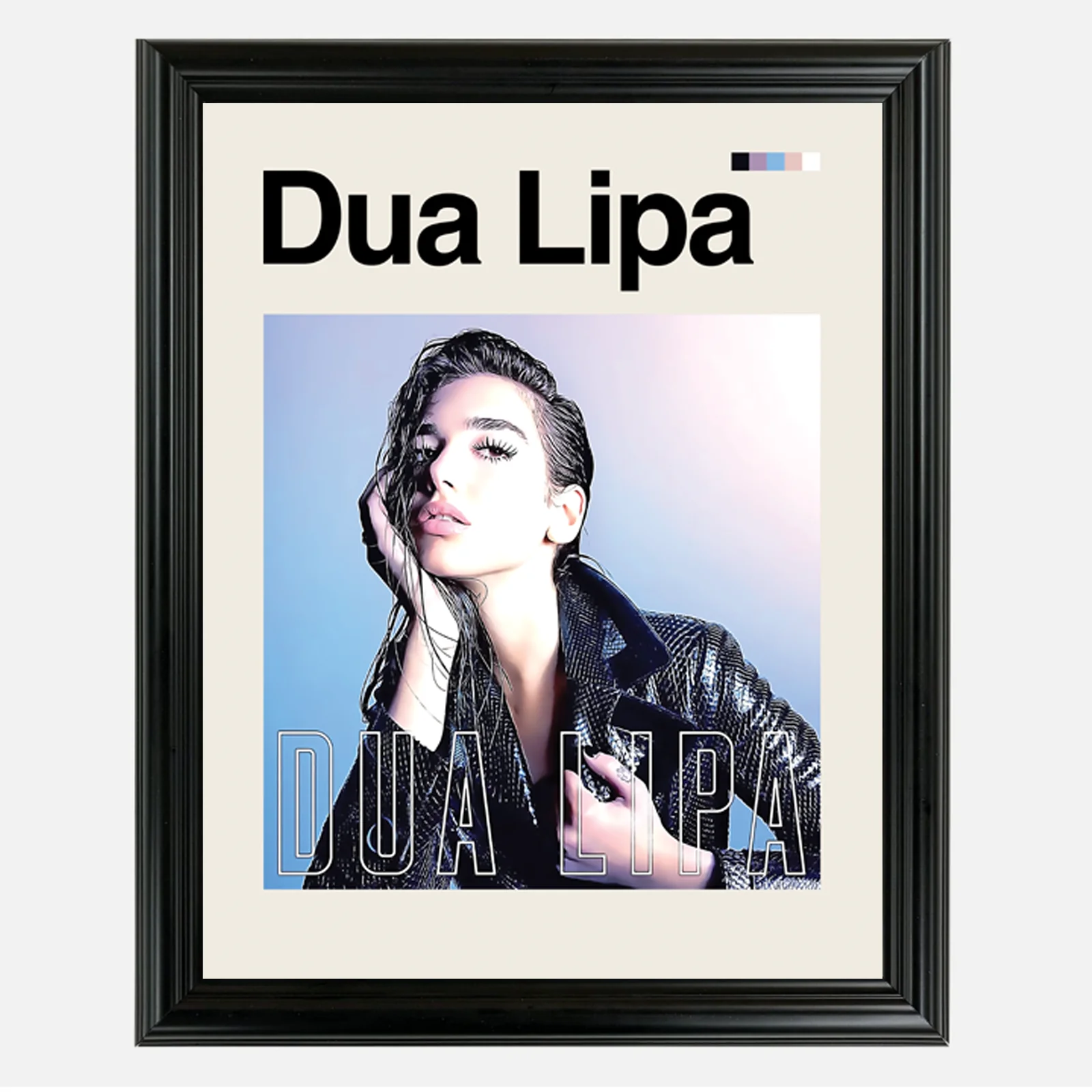 Dua Lipa Framed Sports Art Photo by Thomas Maxwell