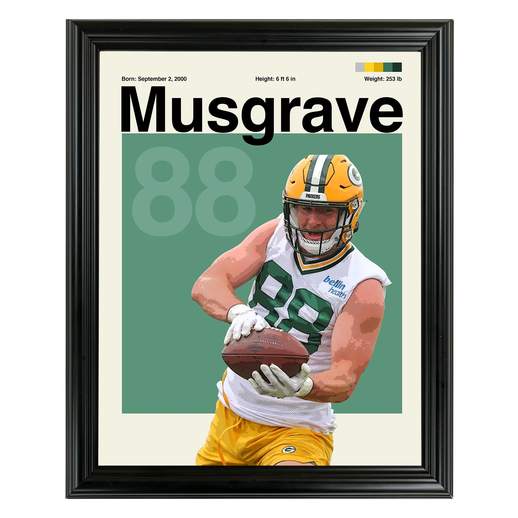 Luke Musgrave Framed Sports Art Photo by Thomas Maxwell