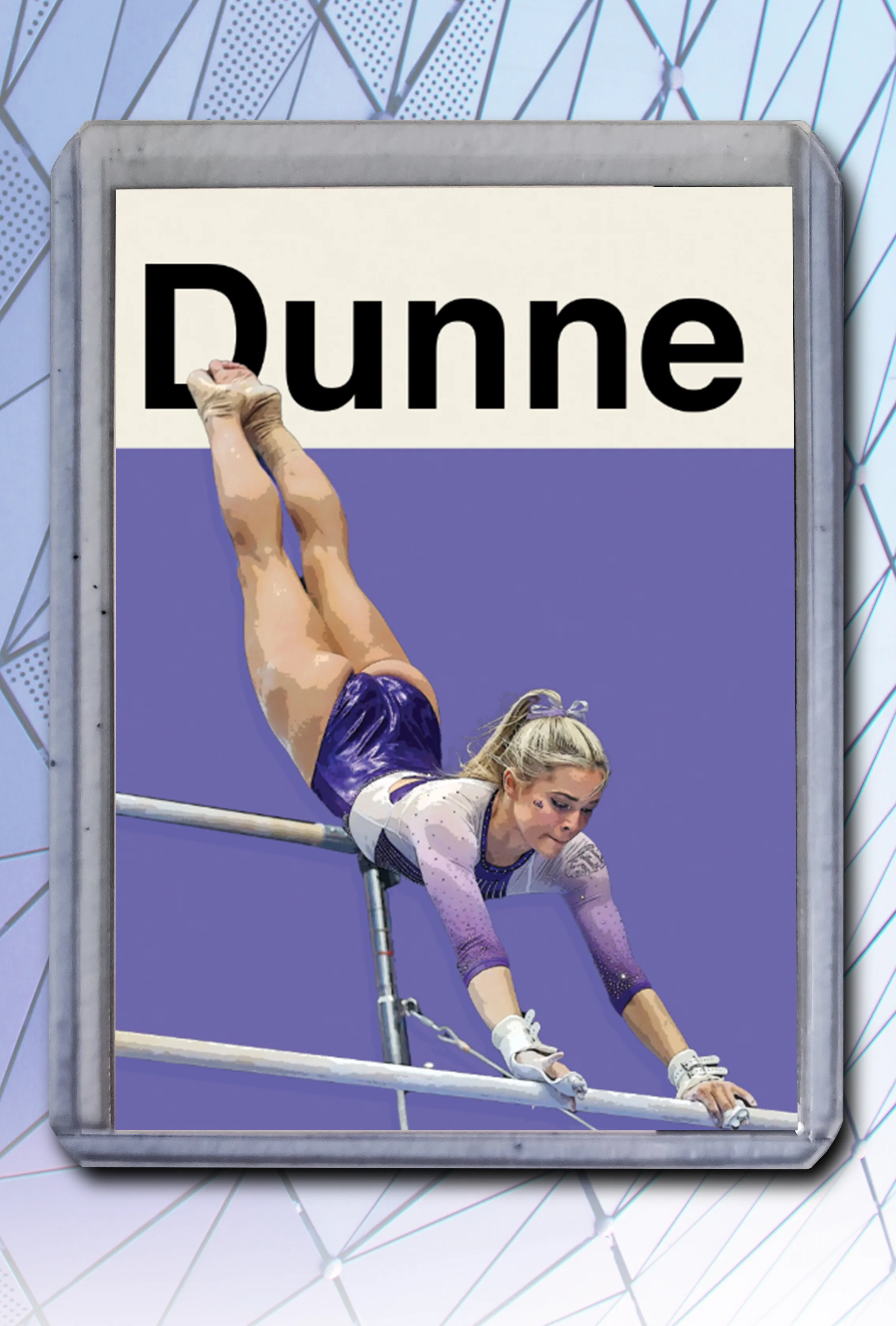 Olivia 'Livvy' Dunne Artist Signed Gymnastics Art Card 2/10