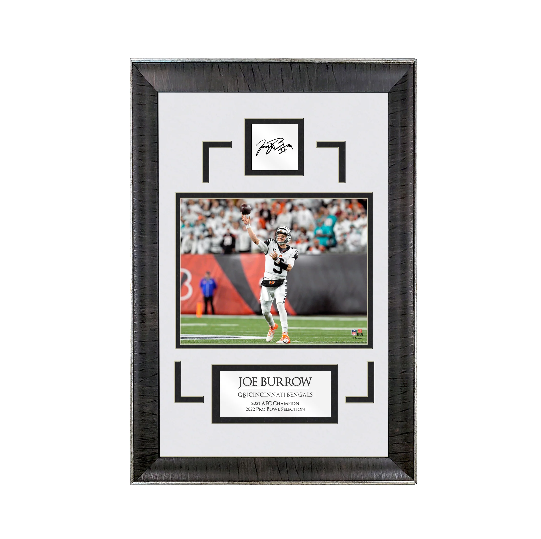 Joe Burrow - Joe Cool - Bengals - Spotlight Collection | 16 x 23 - Framed Football Photo