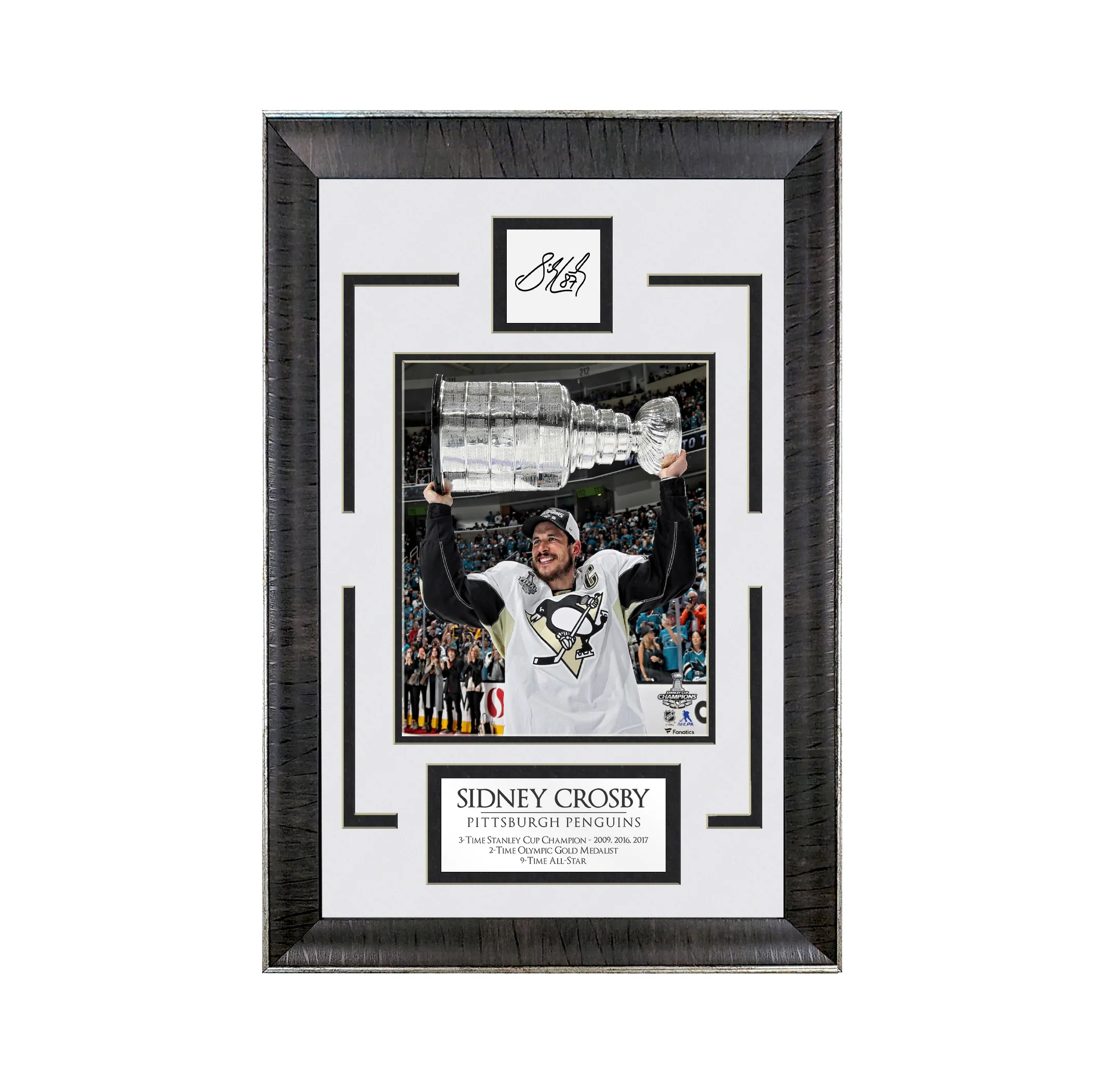 Sidney Crosby - Sid the Kid - Spotlight Collection | 16 x 23 - Framed Hockey Photo
