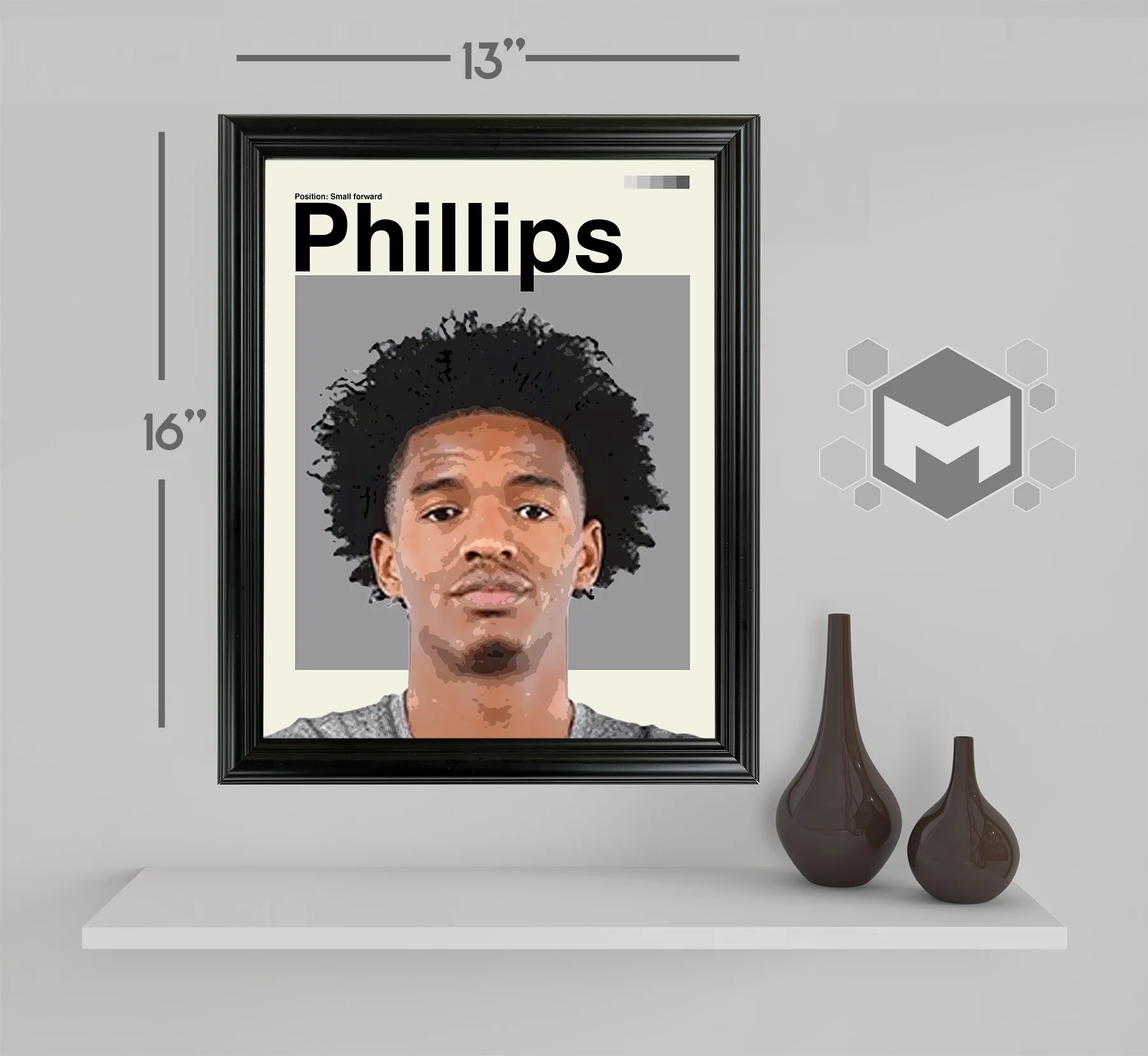 Julian Phillips Framed Sports Art Photo by Thomas Maxwell