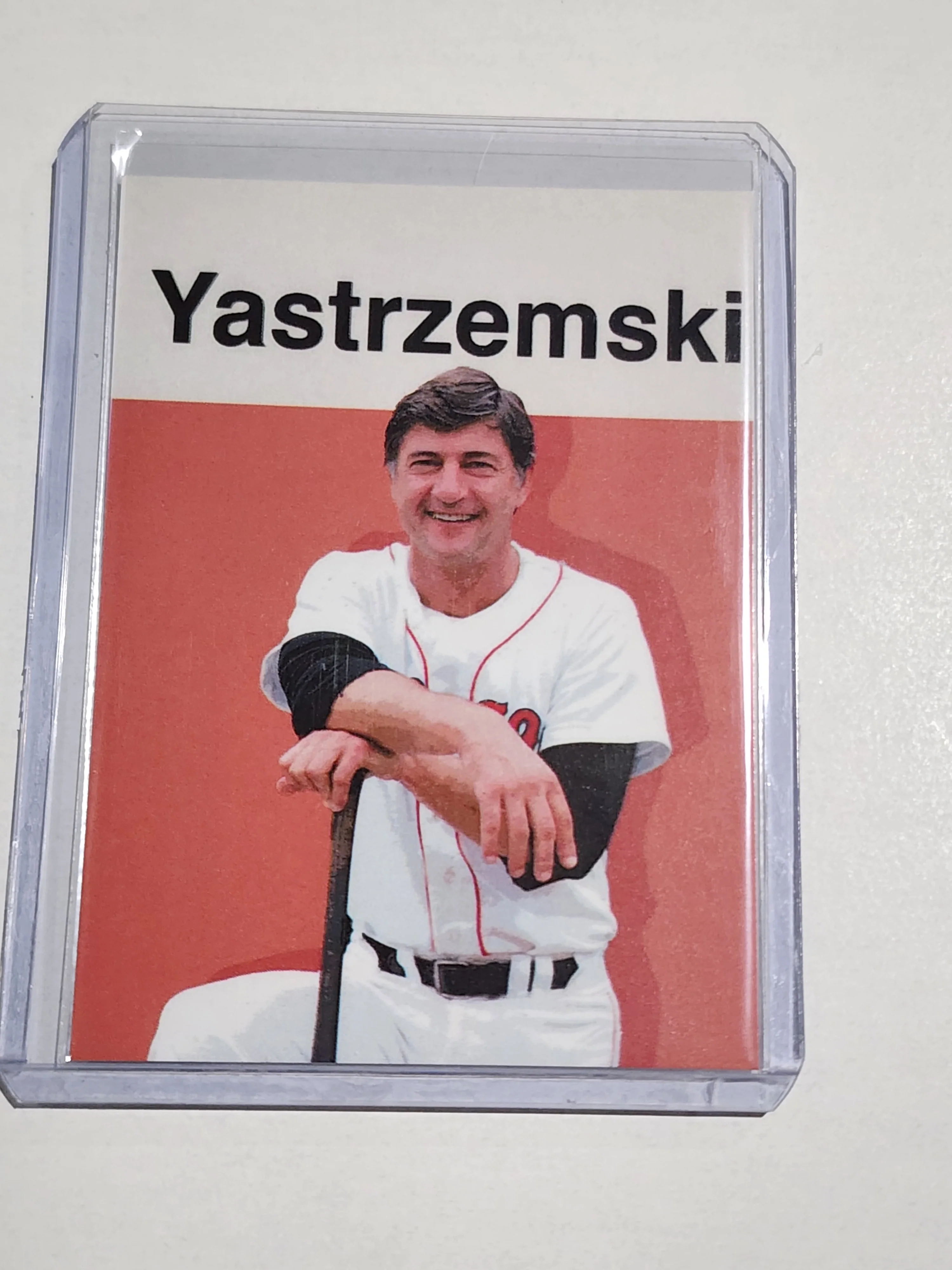 Carl Yastrzemski Artist Signed Baseball Art Card 3/10