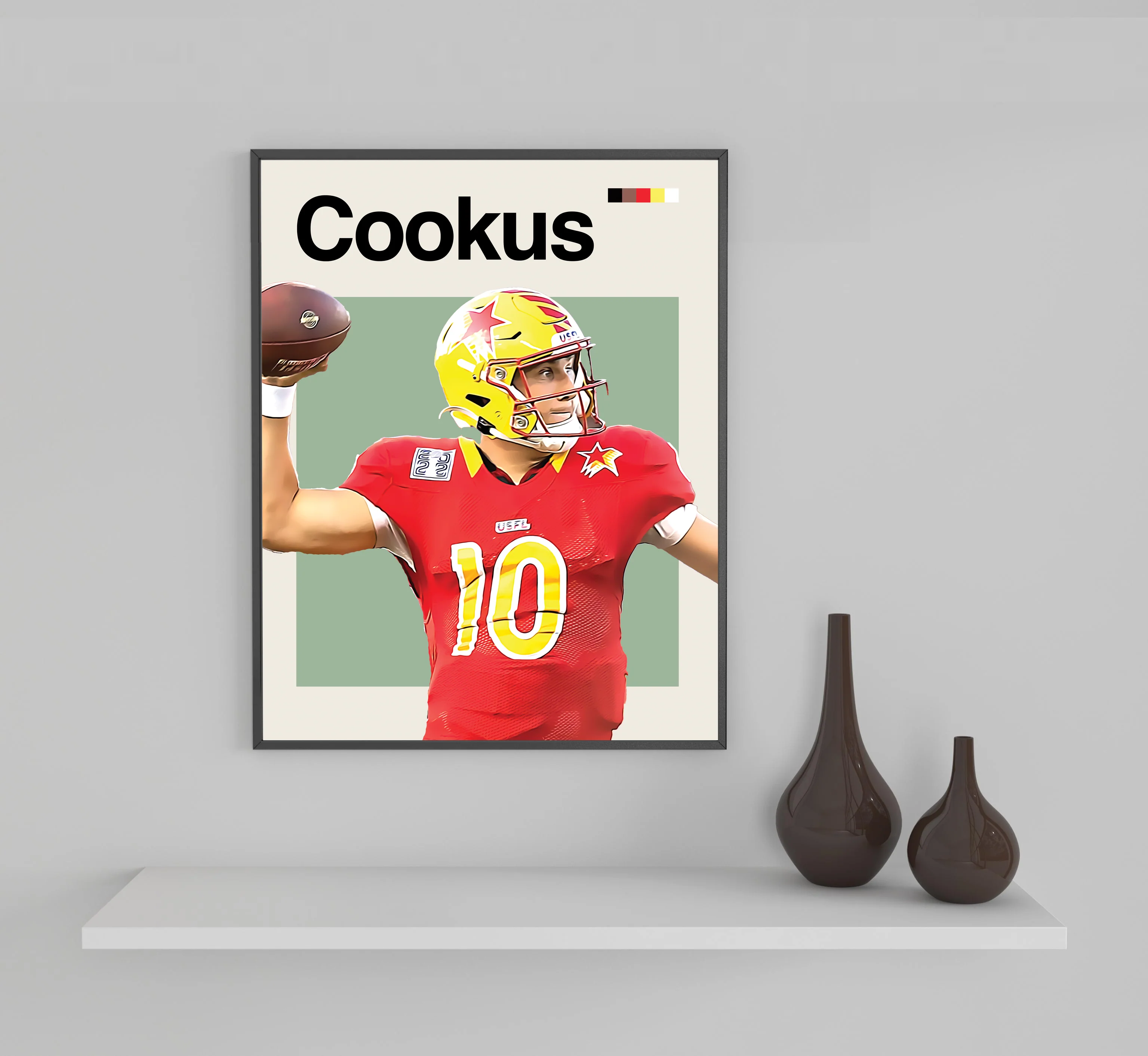 Case Cookus Framed Sports Art Photo by Thomas Maxwell