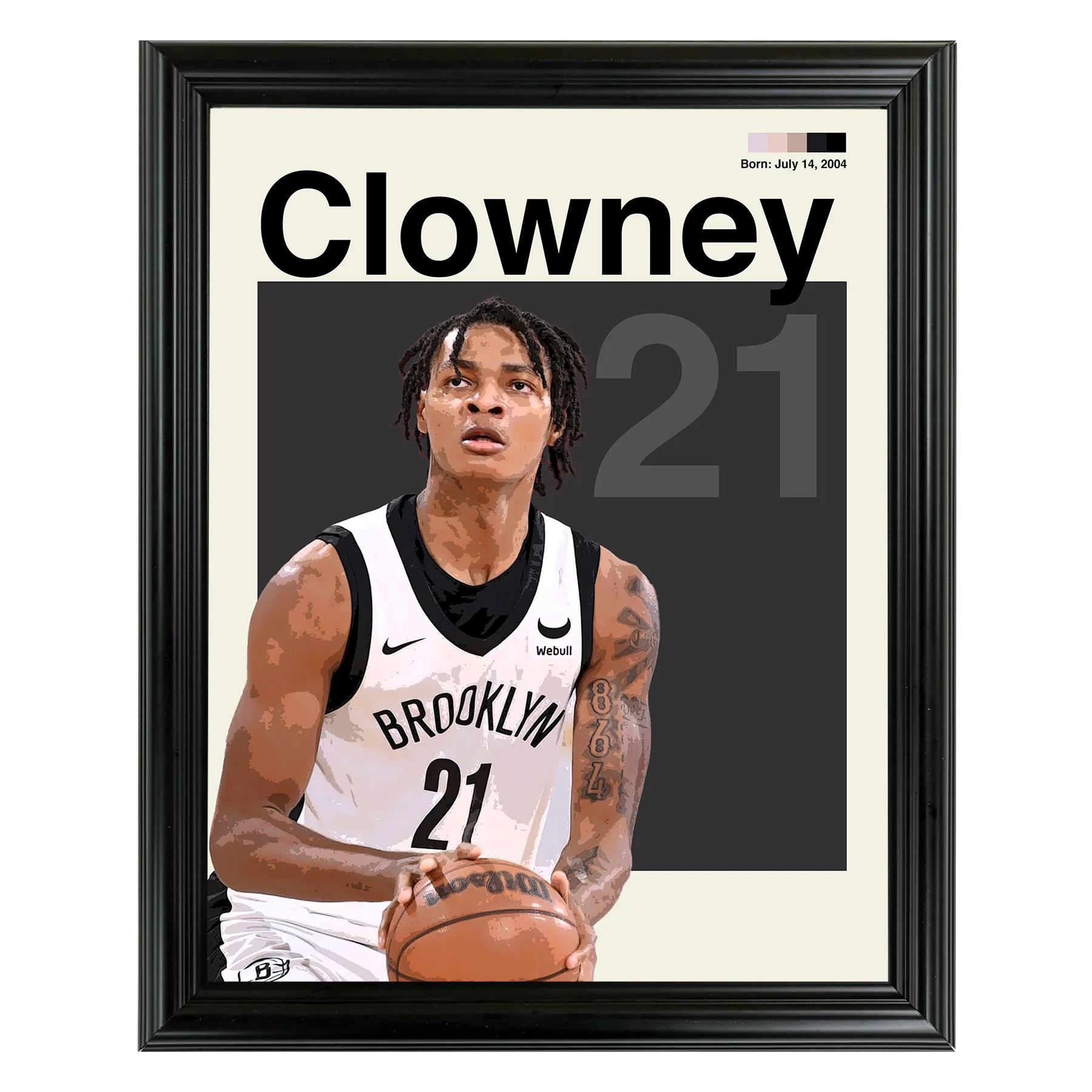 Noah Clowney Framed Sports Art Photo by Thomas Maxwell