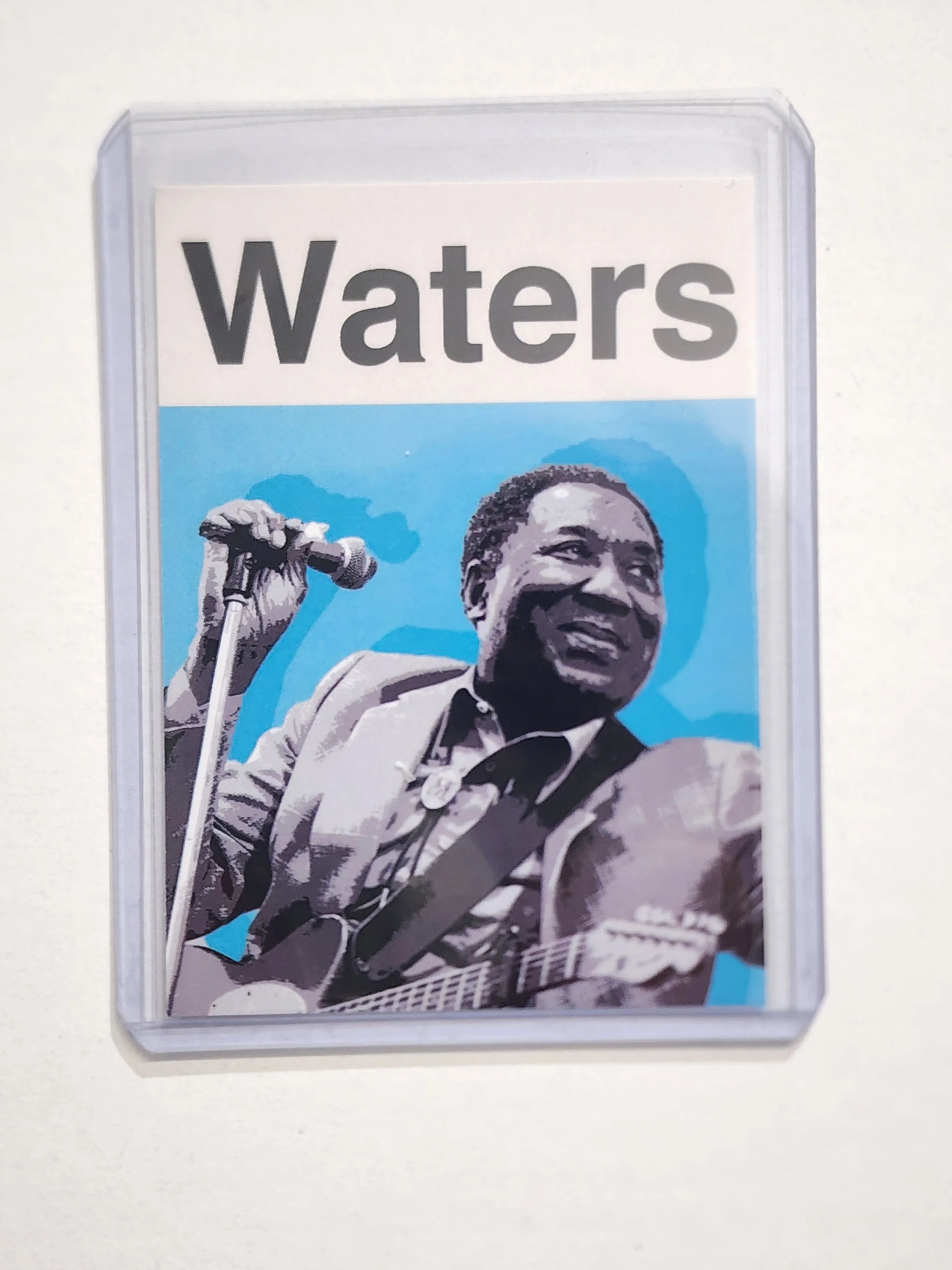 Muddy Waters Artist Signed Music Art Card 1/10