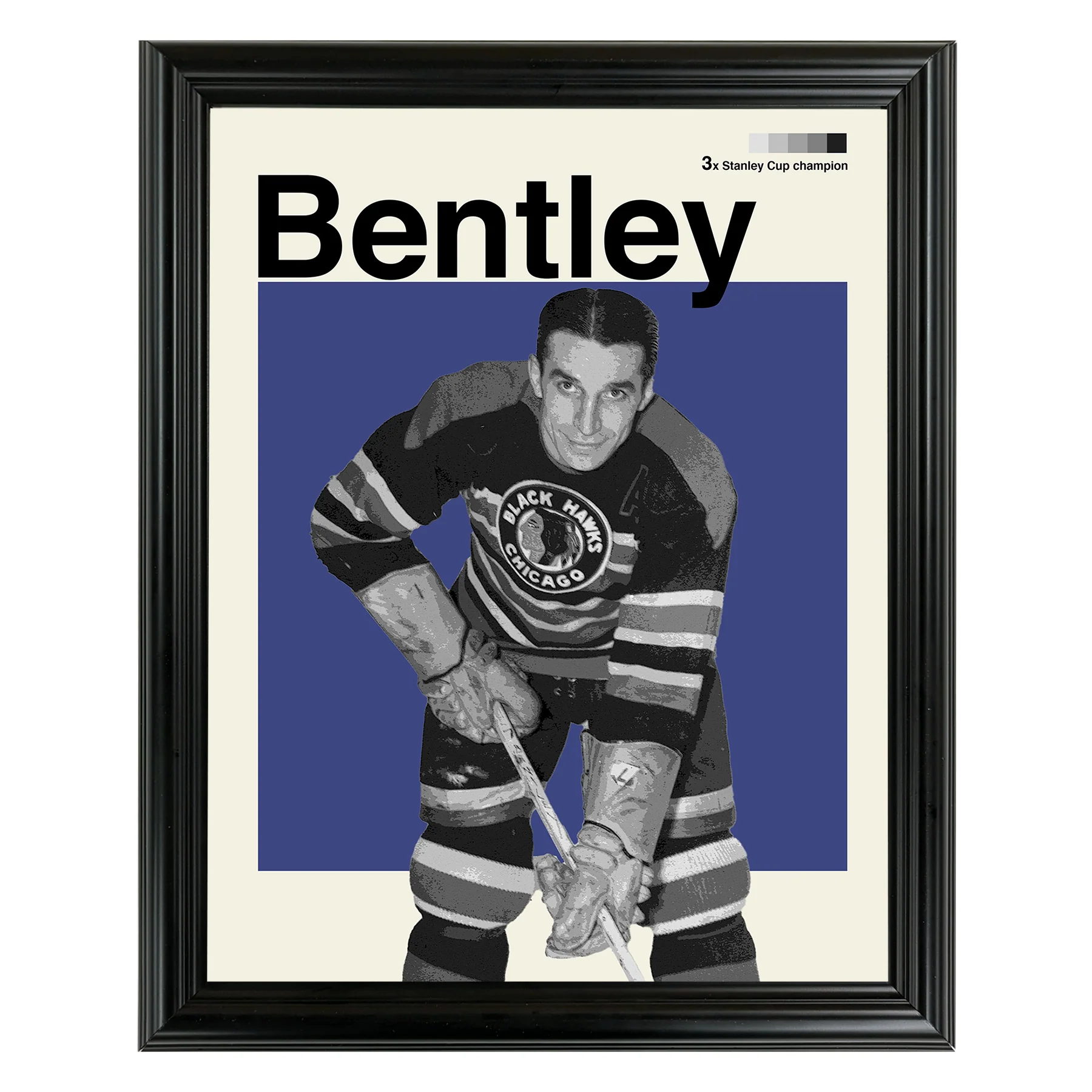 Max Bentley Framed Sports Art Photo by Thomas Maxwell