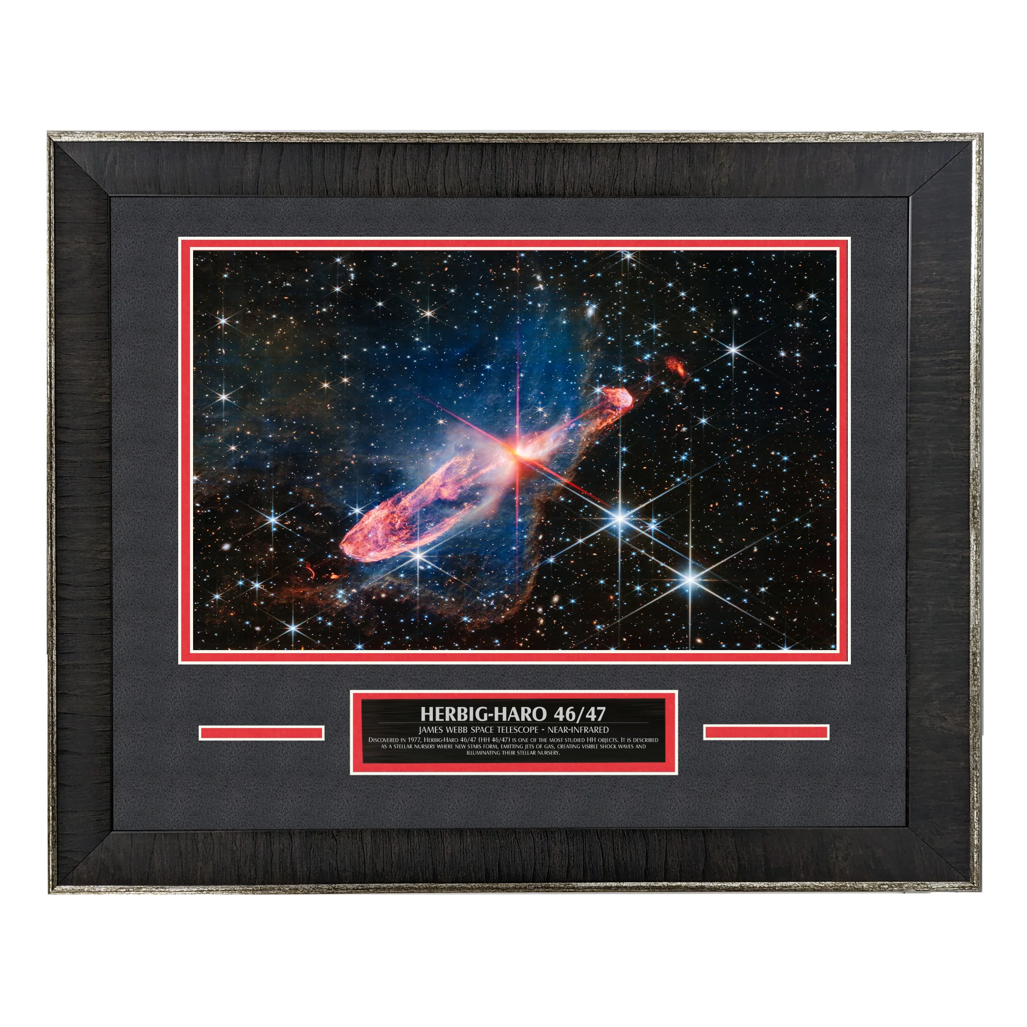 Herbig-Haro 46/47 - James Webb Near-Infrared