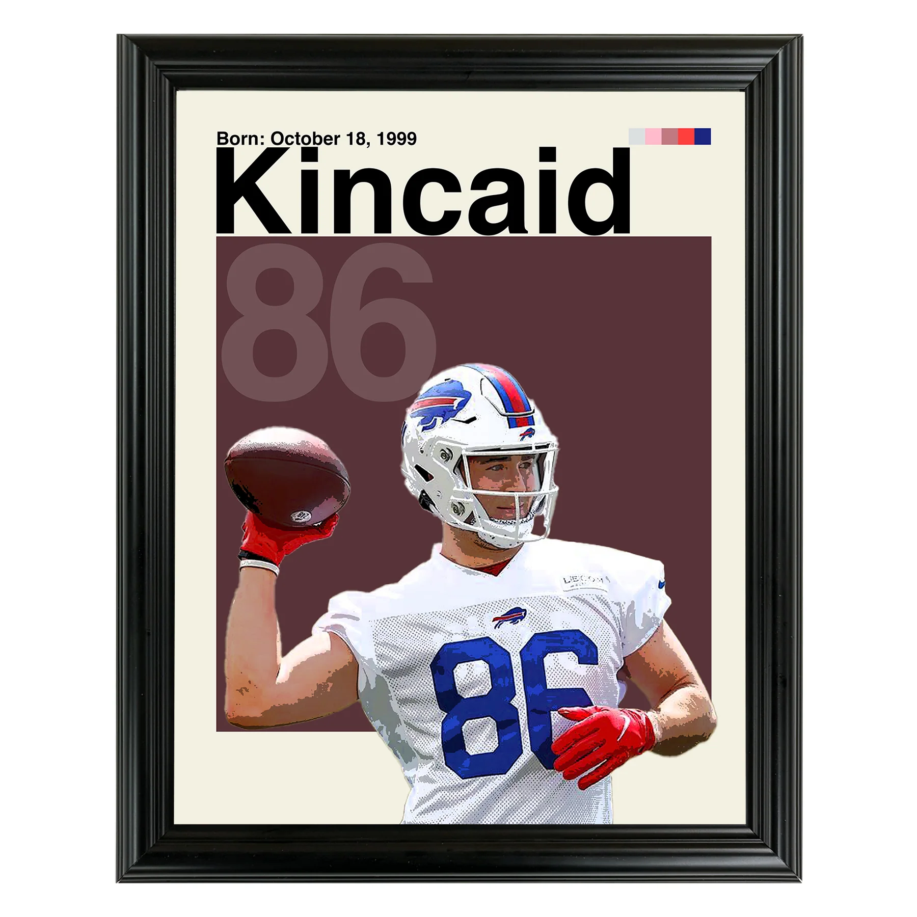 Dalton Kincaid Framed Sports Art Photo by Thomas Maxwell