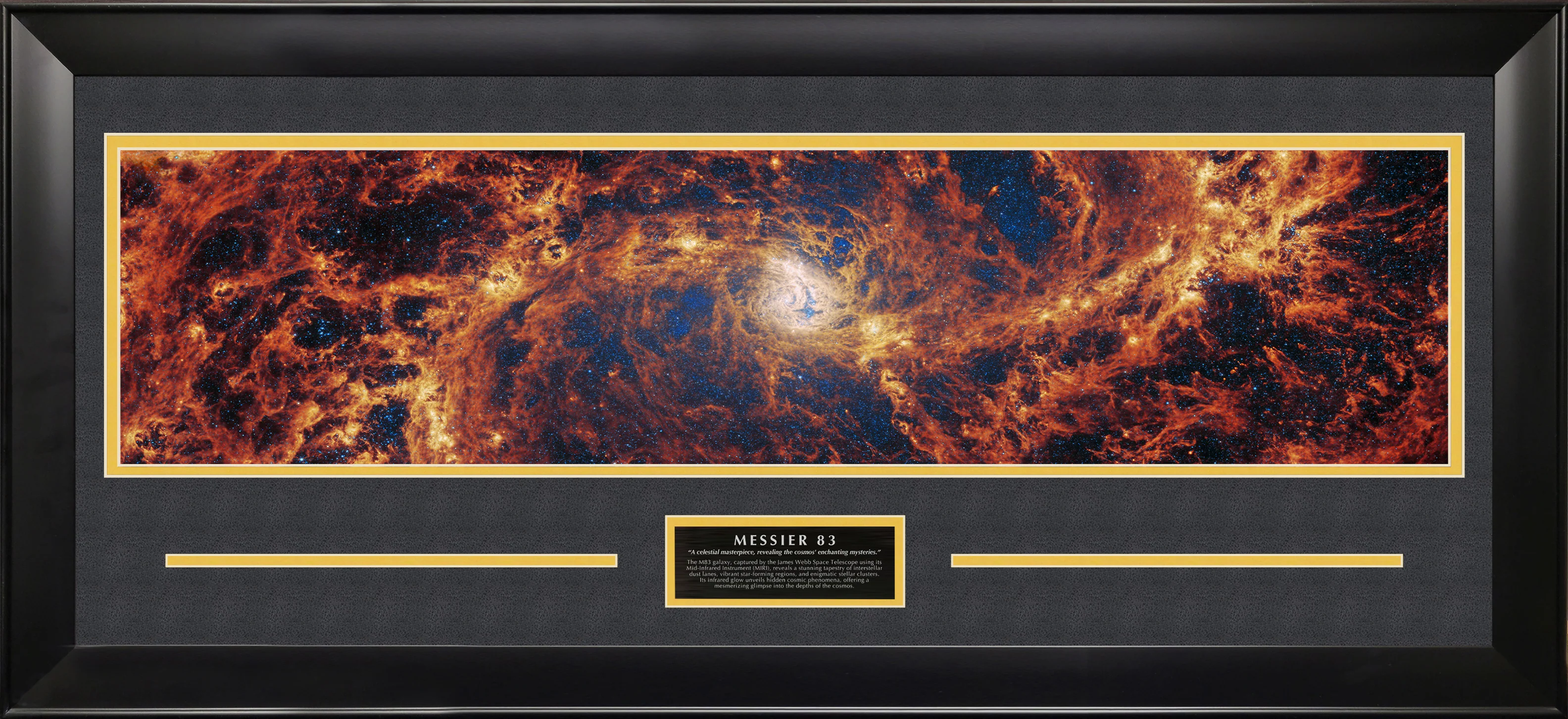 Messier 83 - James Webb Telescope - Panorama