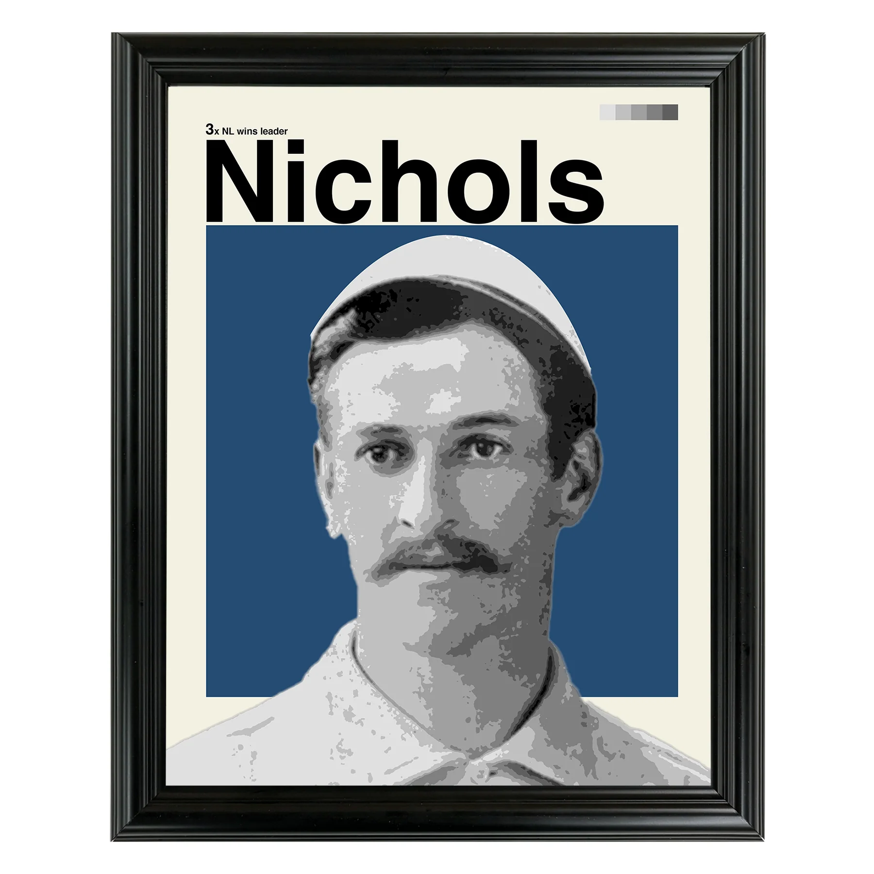 Kid Nichols Framed Sports Art Photo by Thomas Maxwell