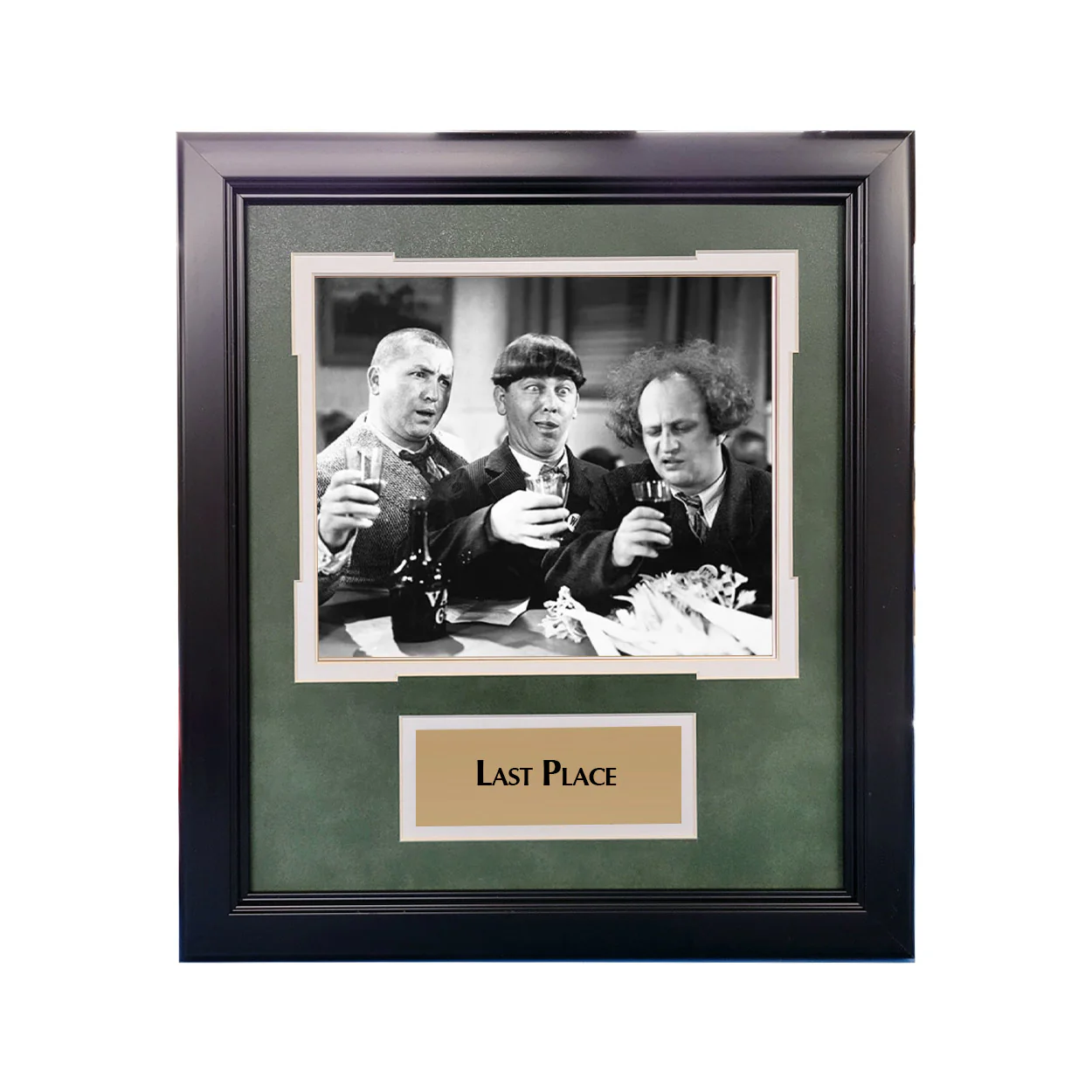 Golf Tournament Awards - 1st, 2nd, 3rd, Last + Longest Drive & Closest to Pin - Black Frame