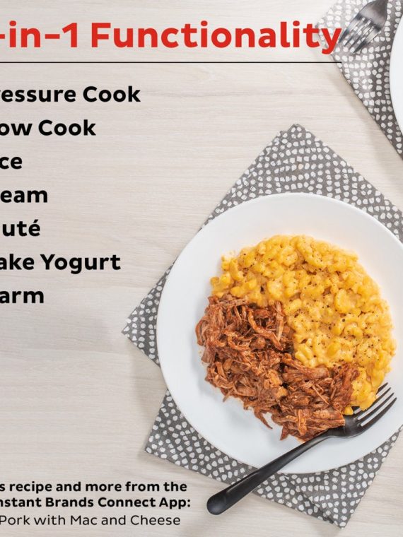 Instant Pot Duo 6 Qt Electric Pressure Cooker 7-In-1 with Easy-Release Steam Switch