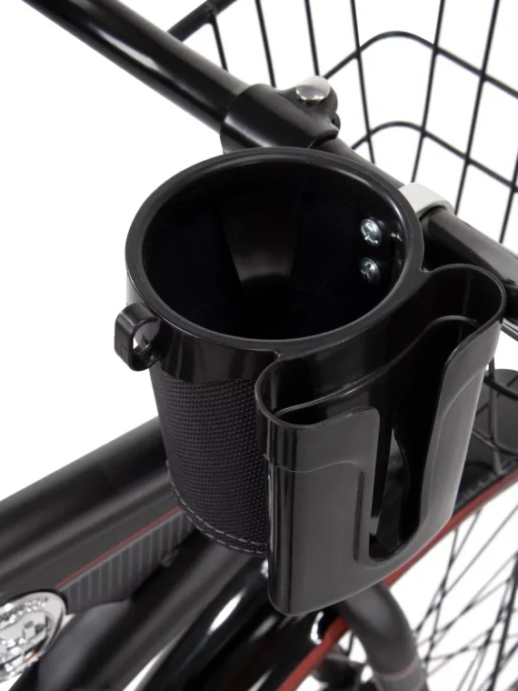 Huffy 26 In. Nel Lusso Men’s Cruiser Bike, Black